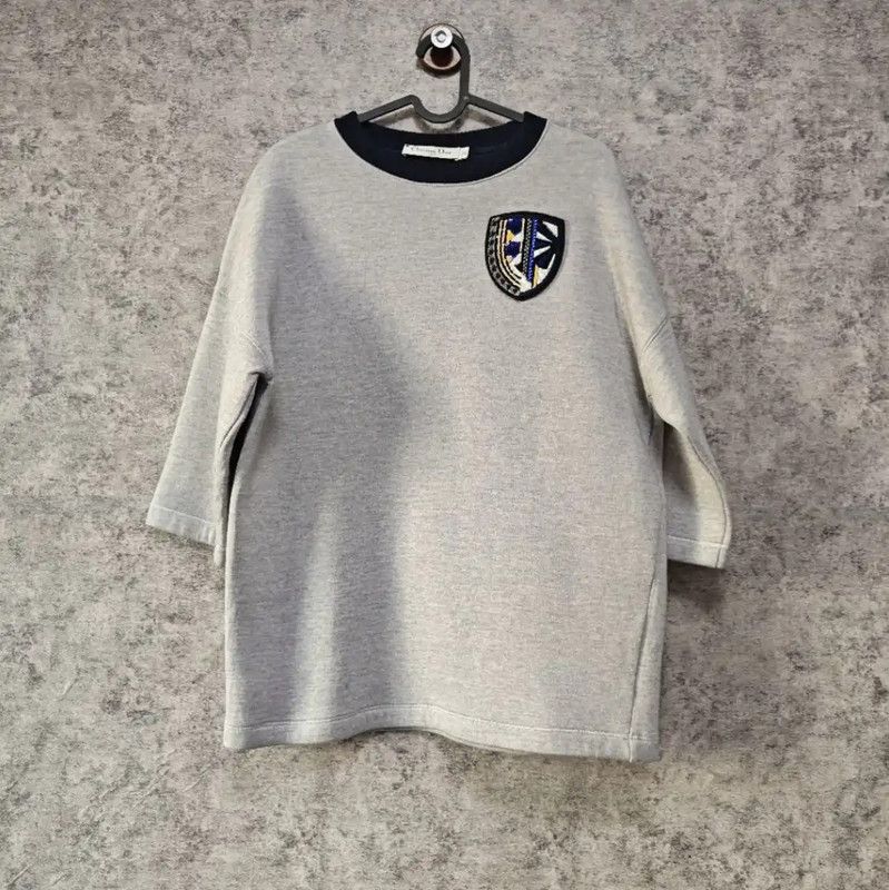 Dior Dior Gray Wool Women's Sweater 0089 Size L / US 10 / IT 46 - 1 Thumbnail