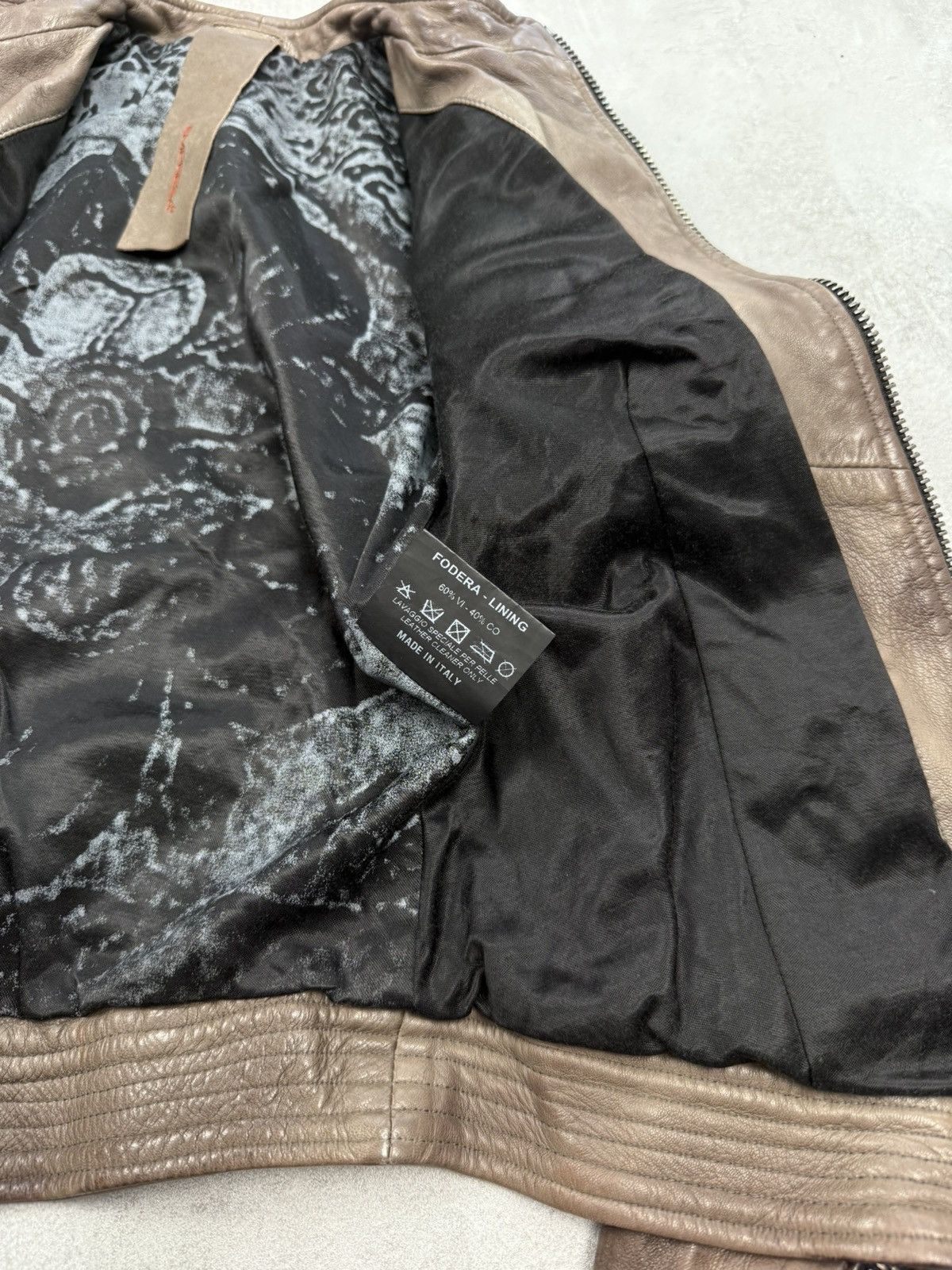 Japanese Brand EMPRESA Milano leather jacket archive opium Rick Owens type Size XS / US 0-2 / IT 36-38 - 10 Thumbnail