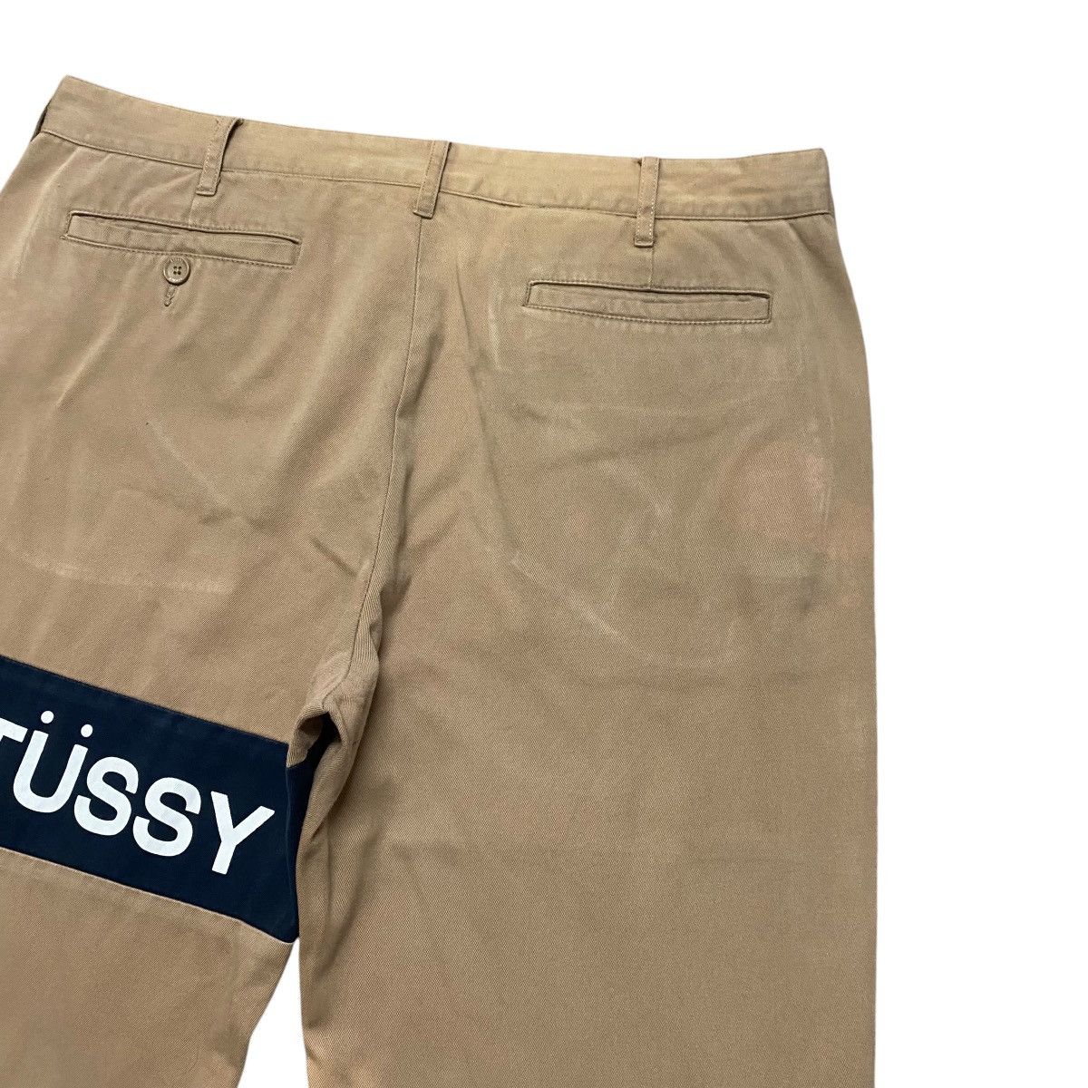 Stussy Stussy Chinos Spellout Pants Faded Size US 34 / EU 50 - 11 Thumbnail