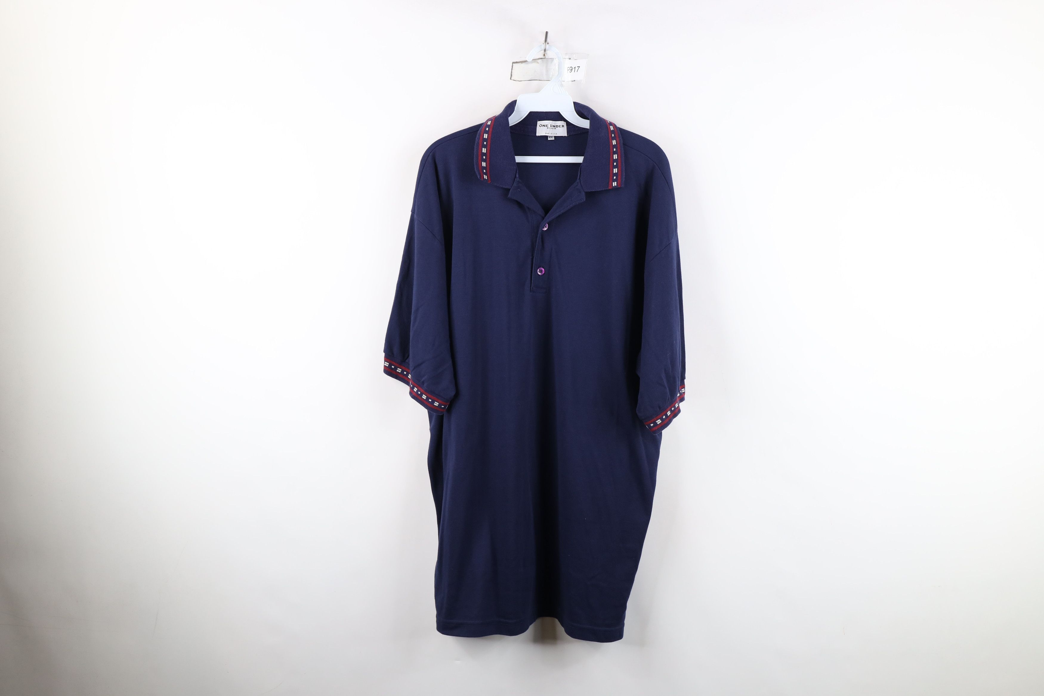 Vintage Vintage 90s Streetwear Collared Golf Polo Shirt USA Size US XXL / EU 58 / 5 - 1 Thumbnail