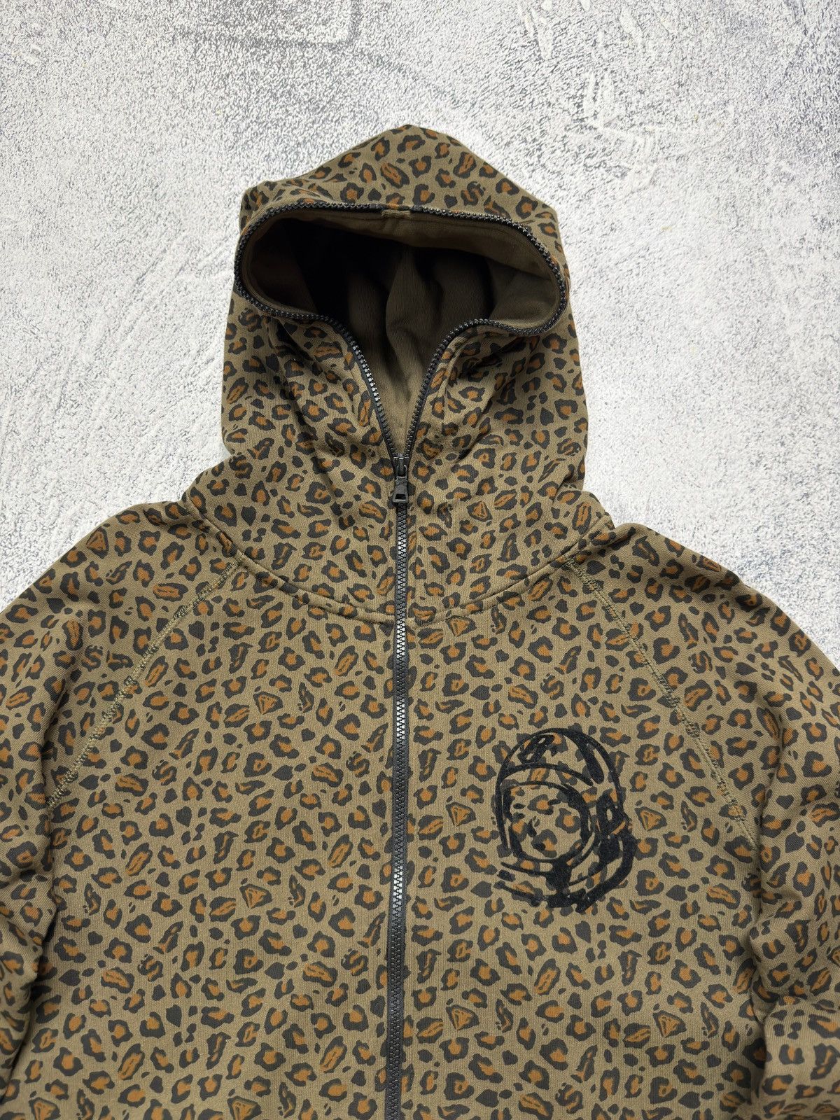 Billionaire Boys Club Billionaire Boys Club Leopard Print Full Zip Up Hoodie Size US M / EU 48-50 / 2 - 4 Thumbnail