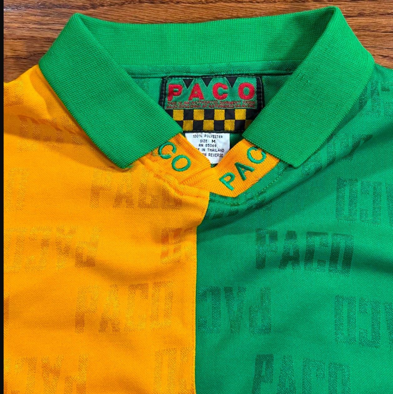 Vintage Vintage Paco USA 96 Split Goaltender Jersey (Size M) Size US M / EU 48-50 / 2 - 4 Thumbnail