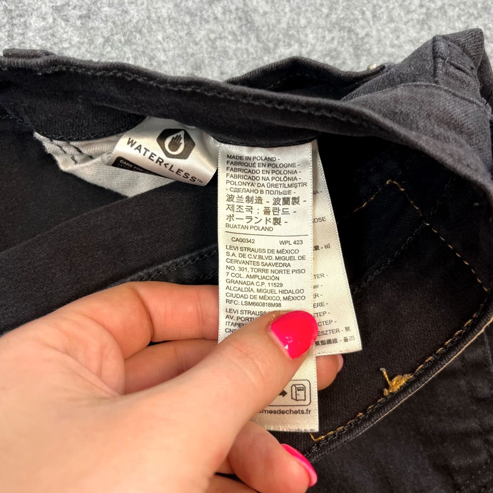 Levi's Levi's 512 Jeans Slim Skinny 30 32 Dark Wash Black Stretch Denim Regular Mens Clothing Slim Fit 5-Pocket Levi's 500 Series Mens Jeans Size US 30 / EU 46 - 7 Thumbnail