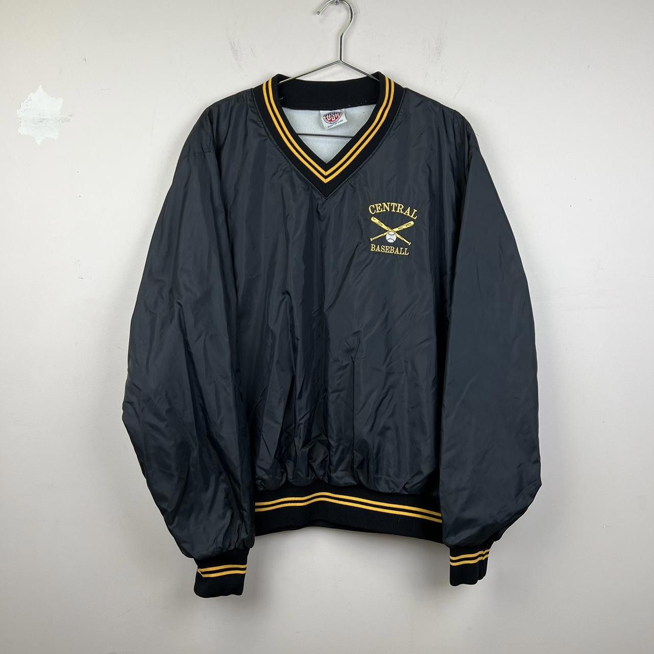 Designer Vintage Central Baseball Pullover Jacket USA Size US XL / EU 56 / 4 - 1 Thumbnail