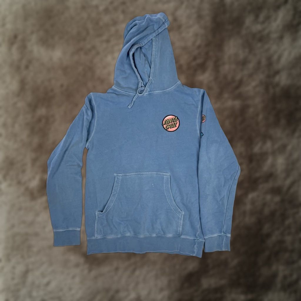 Vintage VINTAGE Santa Cruz Hoodie Sweatshirt Mens S Slot Machine Logo Double Side Shirt Size US S / EU 44-46 / 1 - 1 Thumbnail
