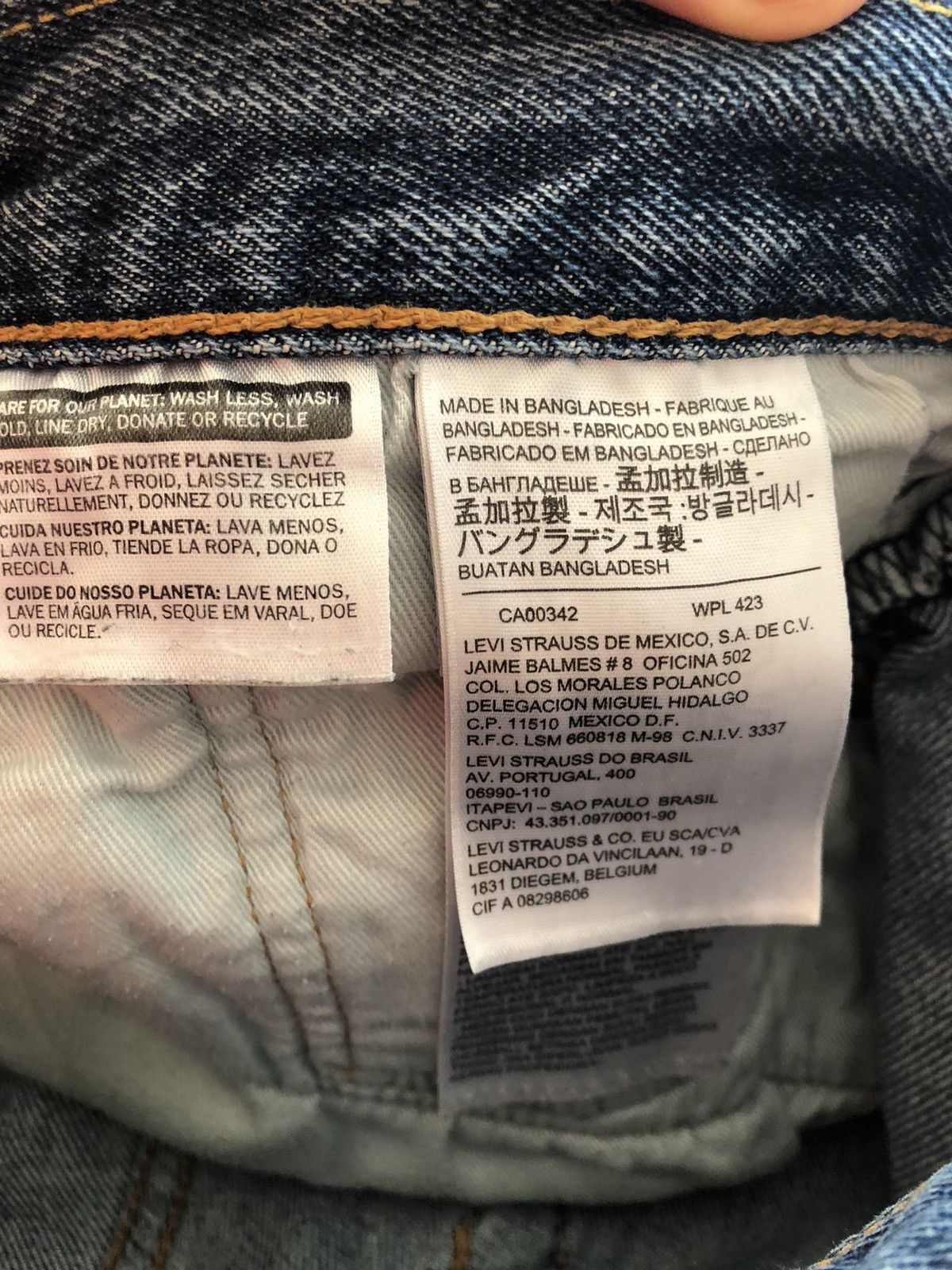 Levi's LEVI’S STRAUSS 501 CLASSIC VINTAGE DENIM JEANS PANTS Size US 31 - 7 Thumbnail