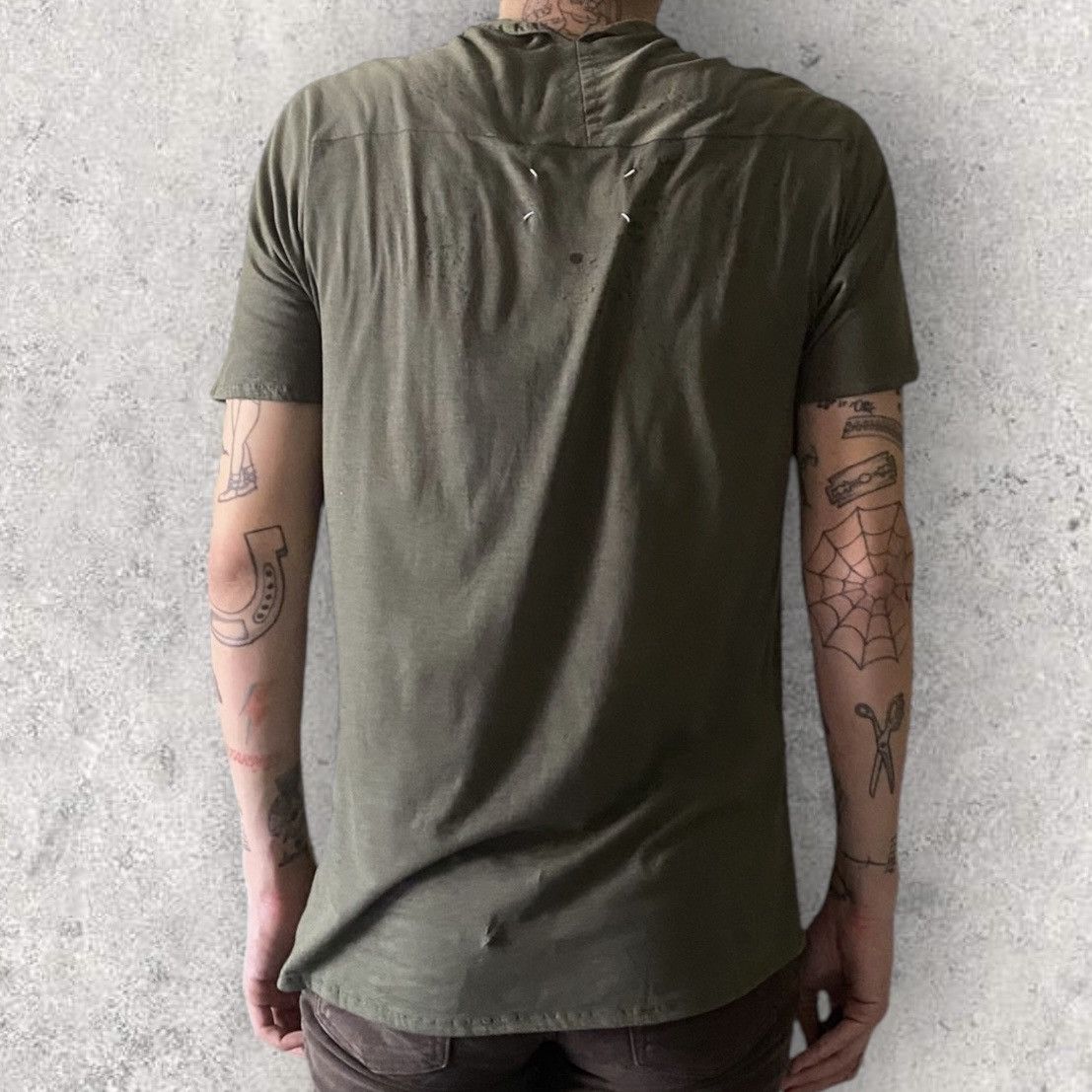 Maison Margiela SS11 Cut And Sew V Neck T Shirt Size US M / EU 48-50 / 2 - 12 Thumbnail