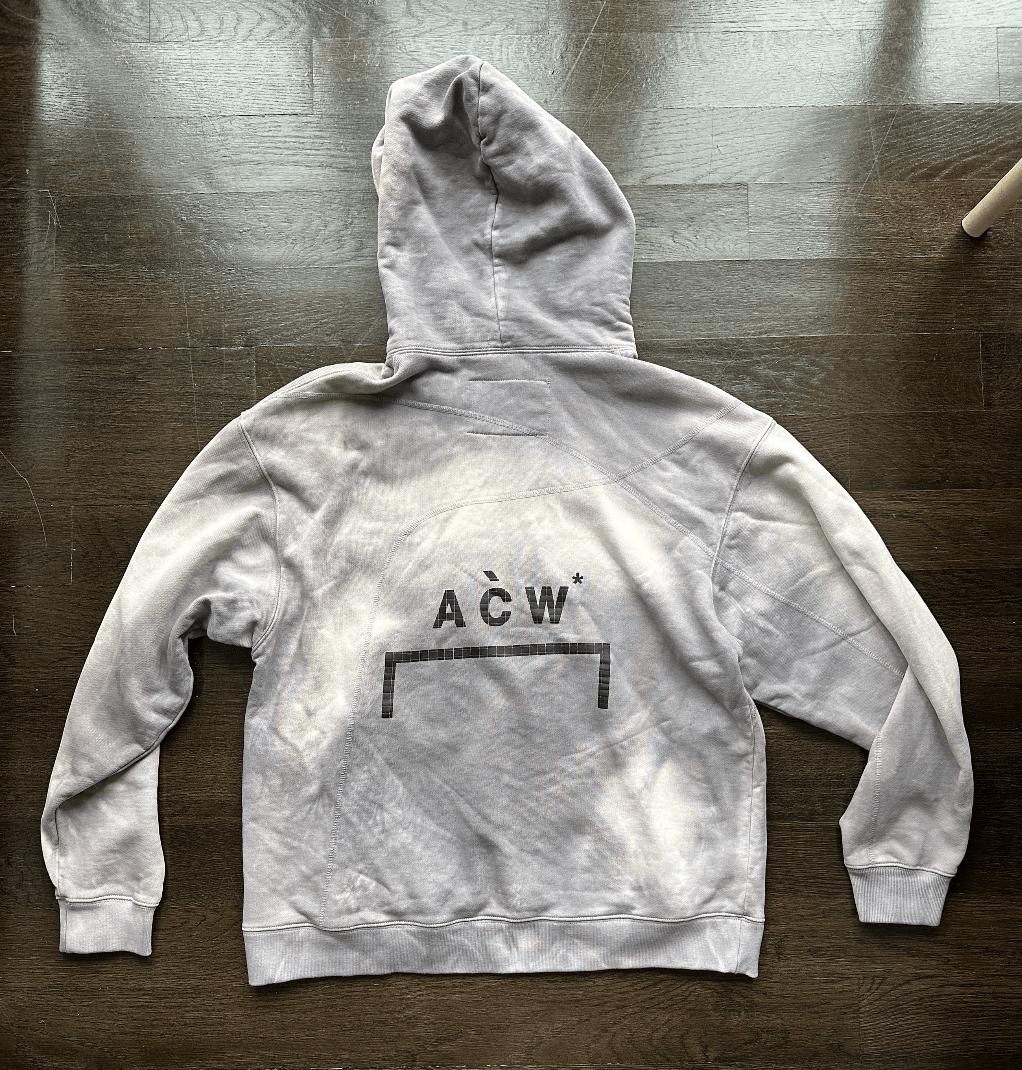A-COLD-WALL* SSENSE Exclusive Grey Logo Hoodie Size XS / US 0-2 / IT 36-38 - 1 Thumbnail