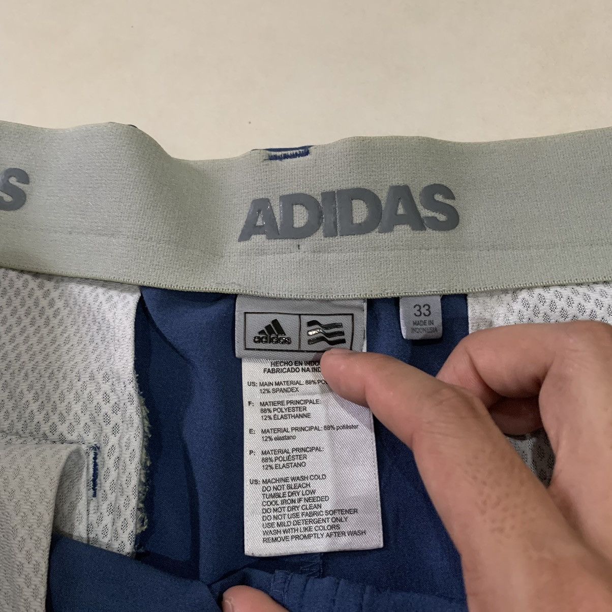 Adidas × Vintage Vintage Adidas Shortpant Size US 33 - 5 Thumbnail