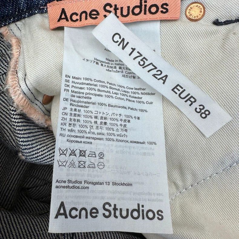 Acne Studios acne studios size：38Waistband jeans 2506-Nextarrow Size 22" - 6 Thumbnail