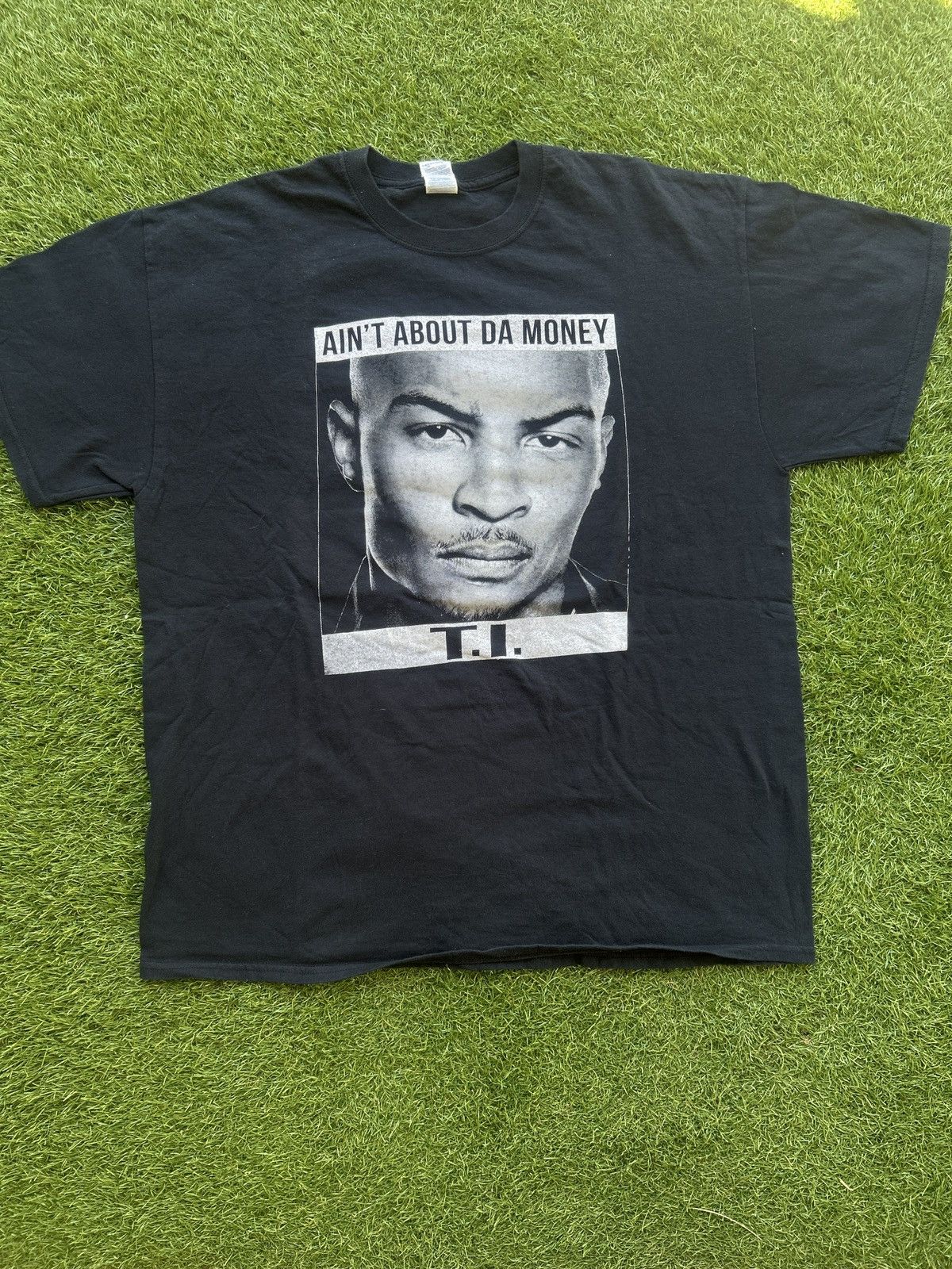 Rap Tees 2014 T.I. Ain’t About Da Money Rap Tee Size US XL / EU 56 / 4 - 1 Thumbnail