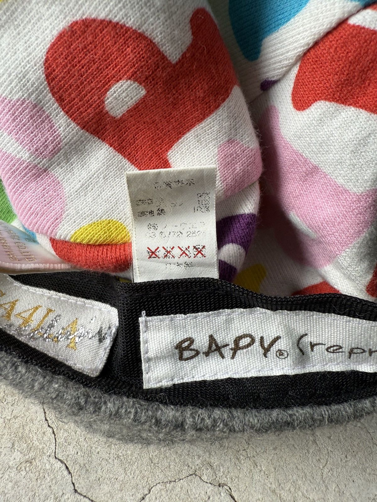 CA4LA Vintage CA4LA x Bathing ape baby Reprise Toshi Wool Cap Size ONE SIZE - 11 Thumbnail