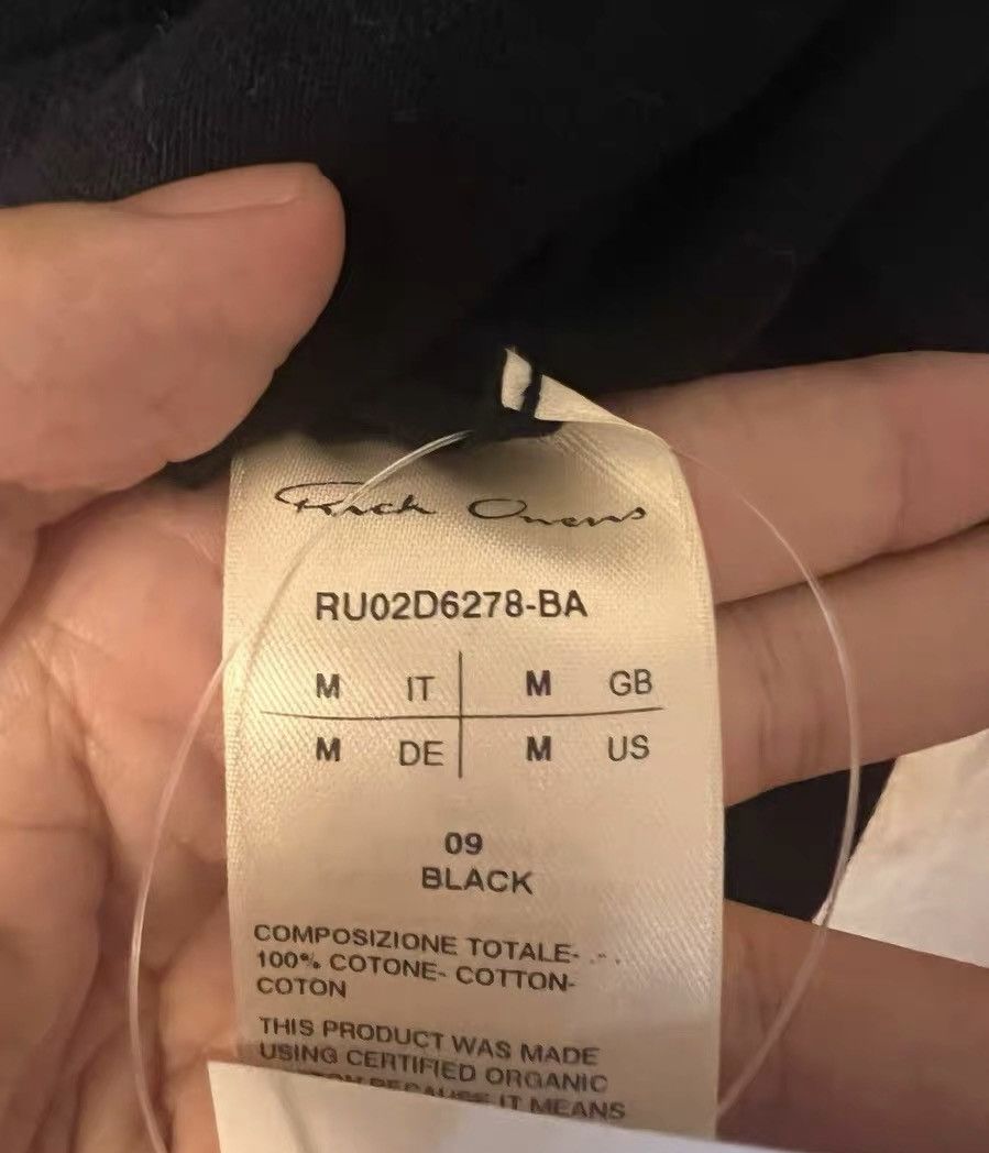 Rick Owens Rick Owens 23FW Main Line Men's Oversized Sweatshirt Size US M / EU 48-50 / 2 - 5 Thumbnail