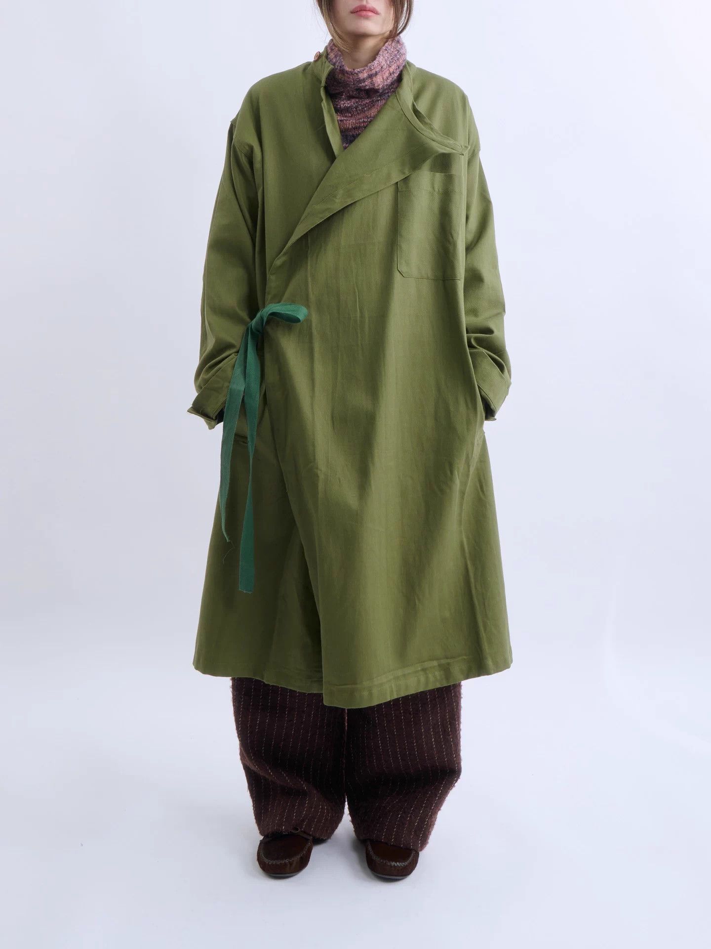 Other British Army 60s Nurse Gown Waist Tie Vintage Military Size M / US 6-8 / IT 42-44 - 1 Thumbnail