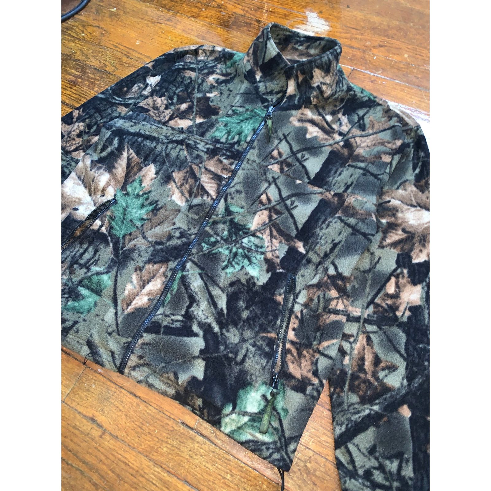Other TrailCrest Realtree Camo Fleece Jacket XL Full Zip Hunting Size US L / EU 52-54 / 3 - 6 Thumbnail