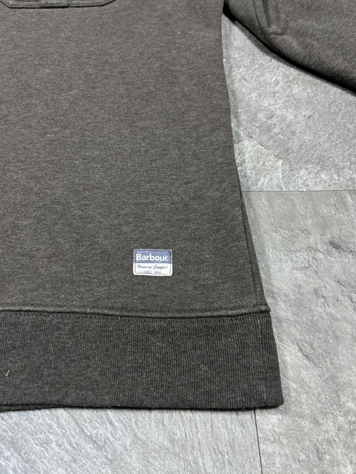 Barbour Barbour Beacon Corduroy Collar Fleece Sweatshirt Brown XXL Size US XXL / EU 58 / 5 - 3 Thumbnail
