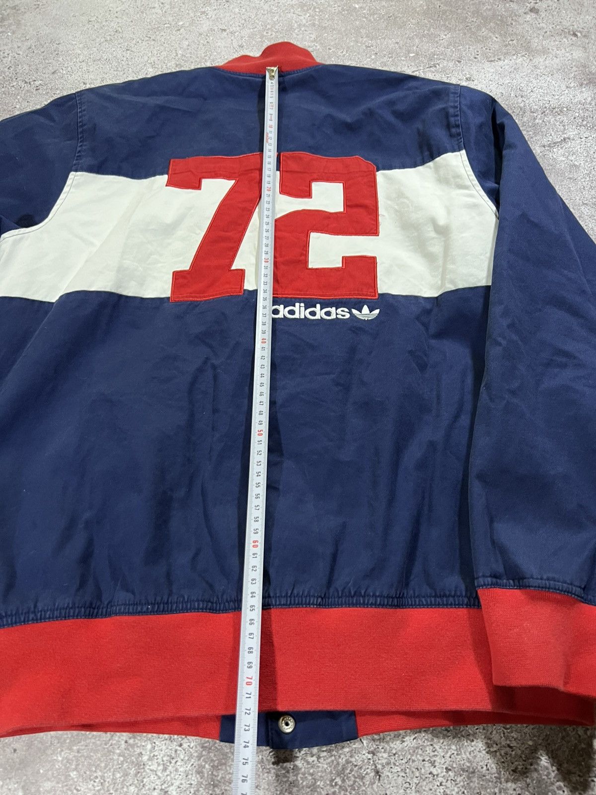 Adidas Vintage Adidas Varsity Bomber Jacket Size US L / EU 52-54 / 3 - 11 Thumbnail