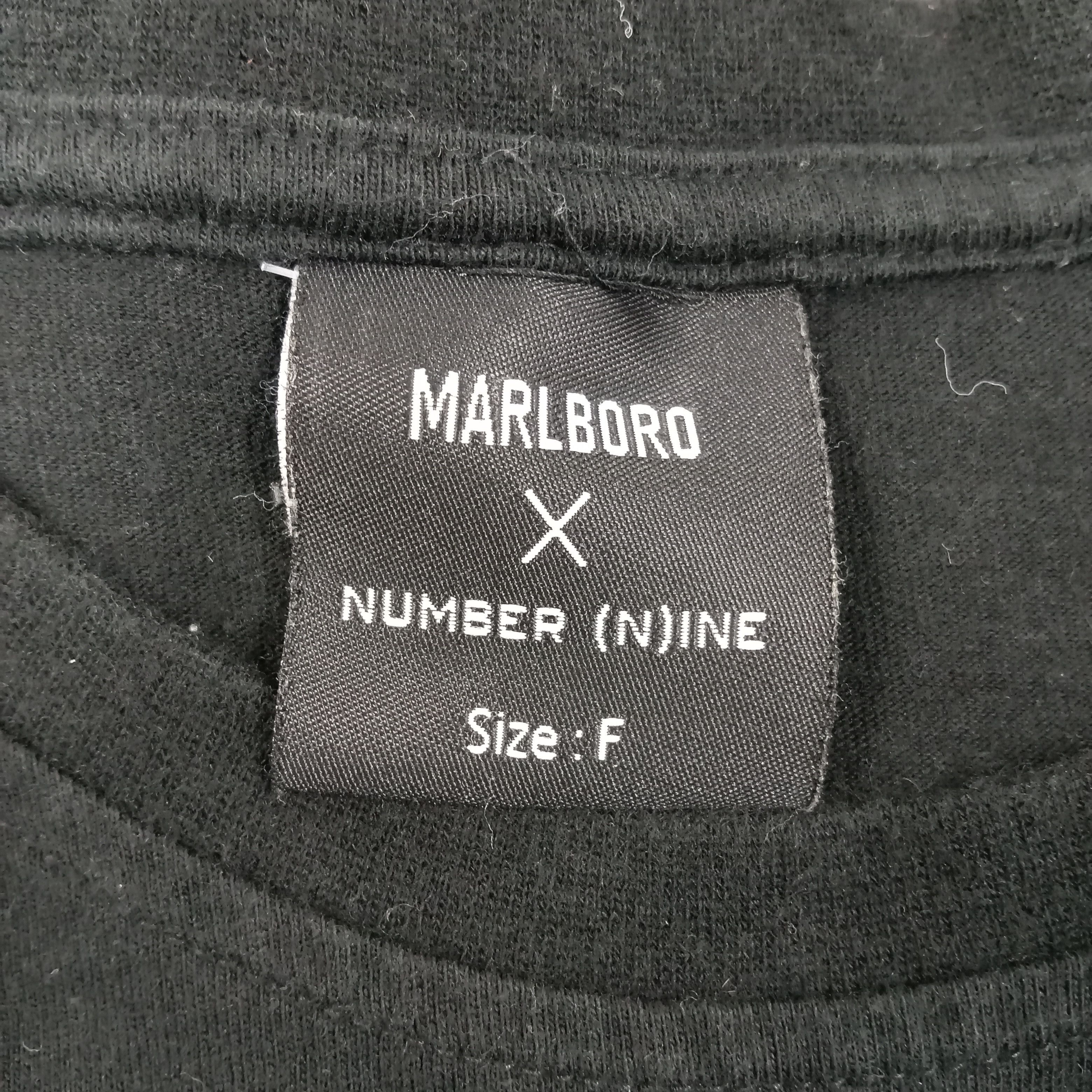 Number (N)ine Number (N)ine X Marlboro Japanese Brand Tshirt C249N55 Size US M / EU 48-50 / 2 - 3 Thumbnail