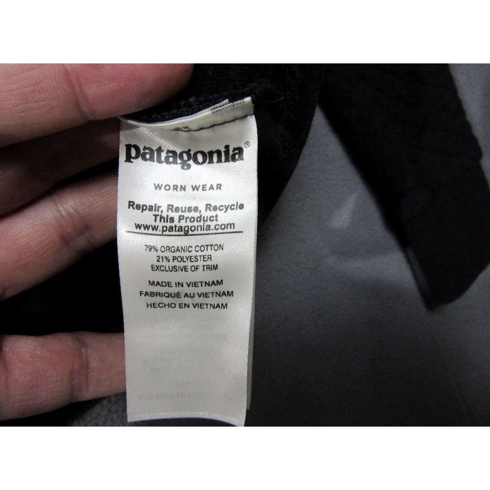 Patagonia Patagonia Jacket Womens Small Black Quilted 1/4 Snap Green Accent Outdoor Hike Jacket/Coat Size S / US 4 / IT 40 - 5 Thumbnail