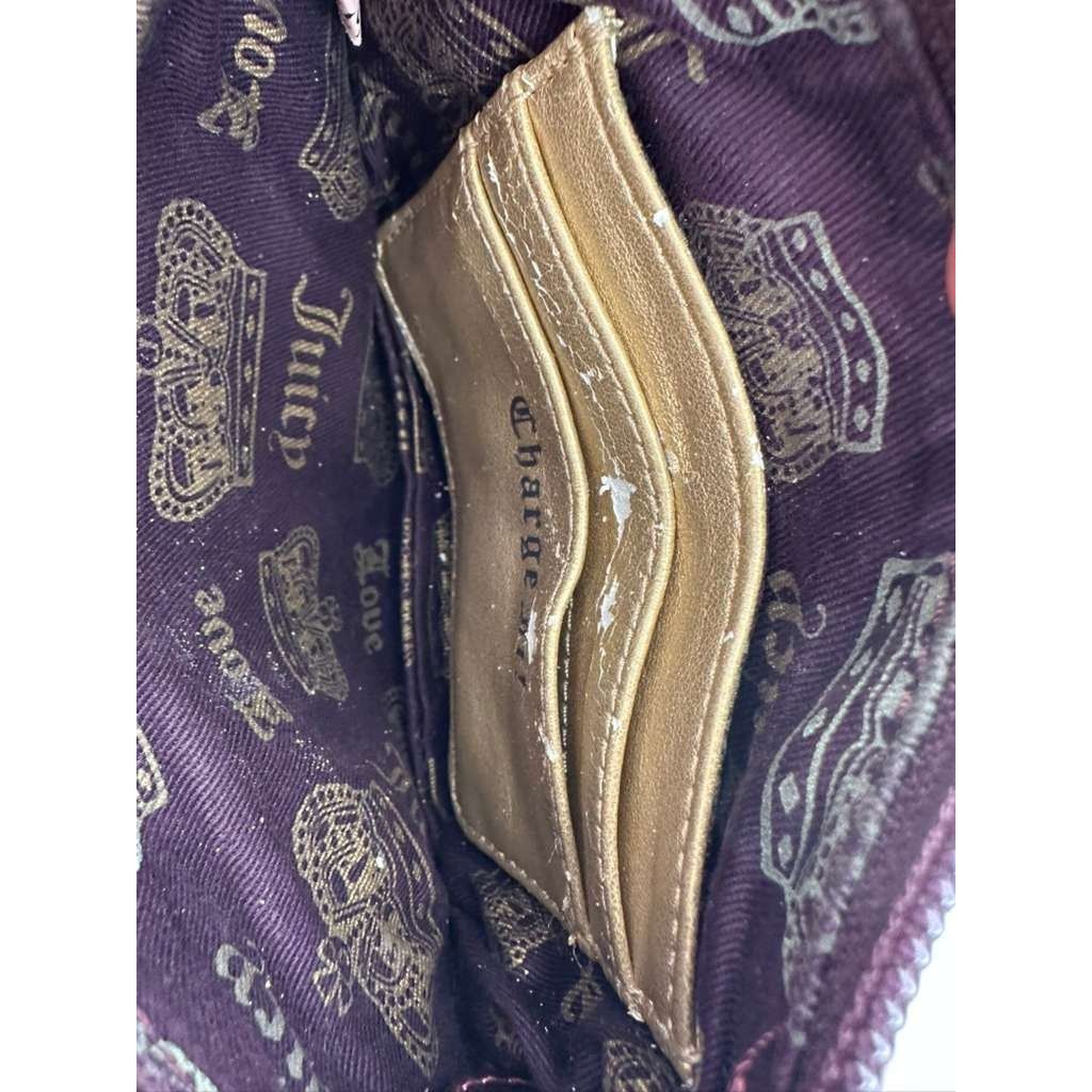 Juicy Couture Juicy Couture Y2K Vintage Suede Wristlet Size ONE SIZE - 6 Thumbnail
