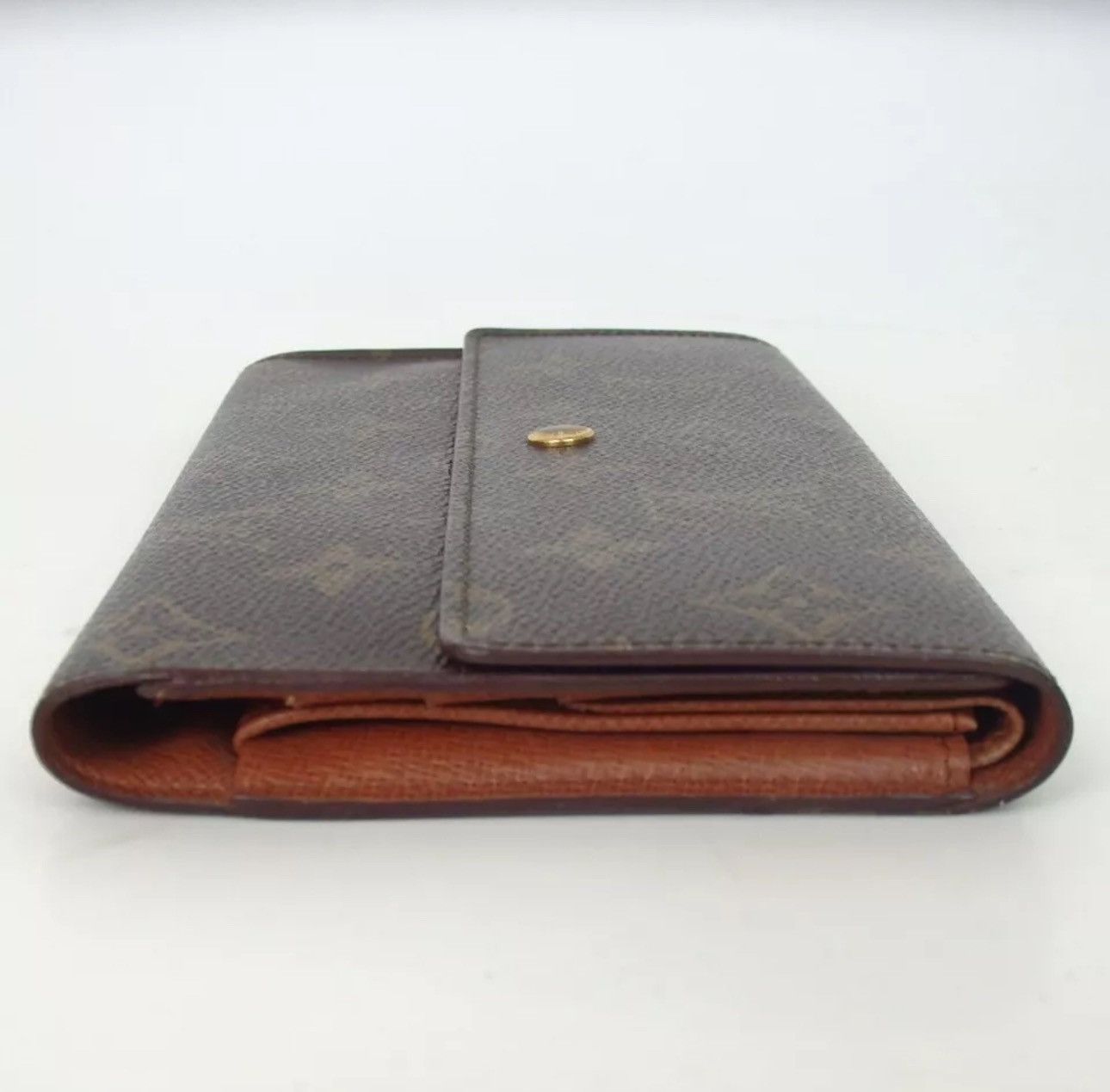 Authentic Louis Vuitton Monogram Portefeuille Sarah M61734
