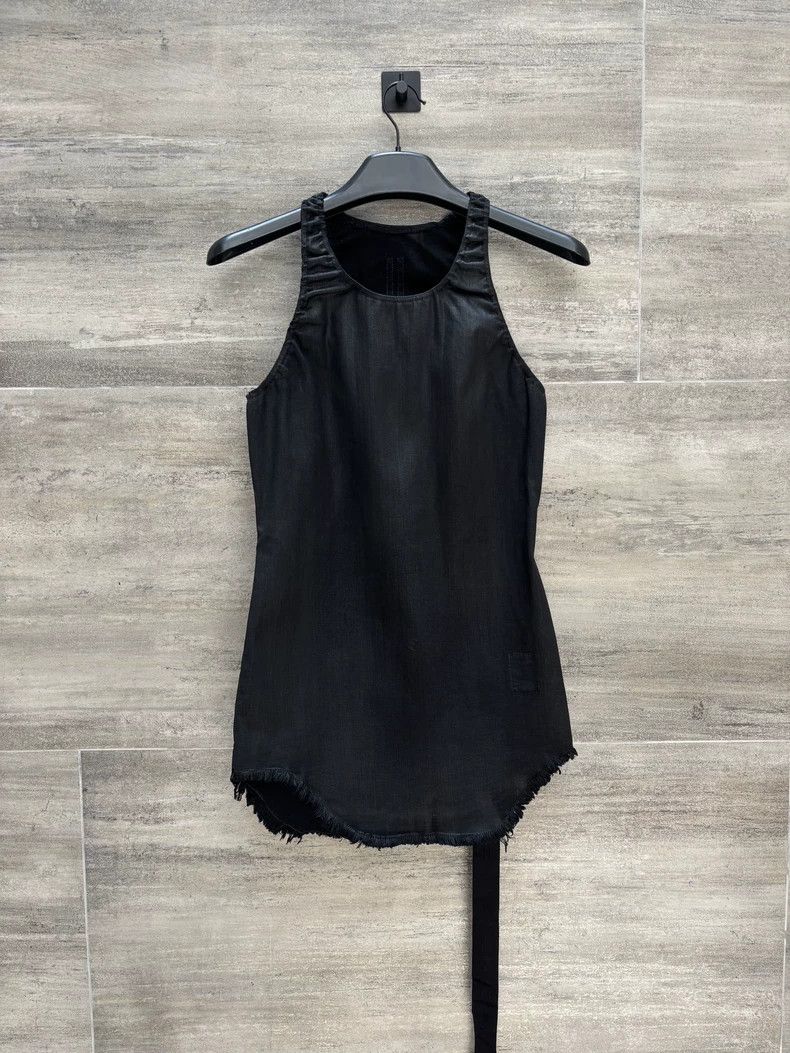 Rick Owens Drkshdw Rick Owens DRKSHDW Wax Dyed Tank Top Size US M / EU 48-50 / 2 - 1 Thumbnail