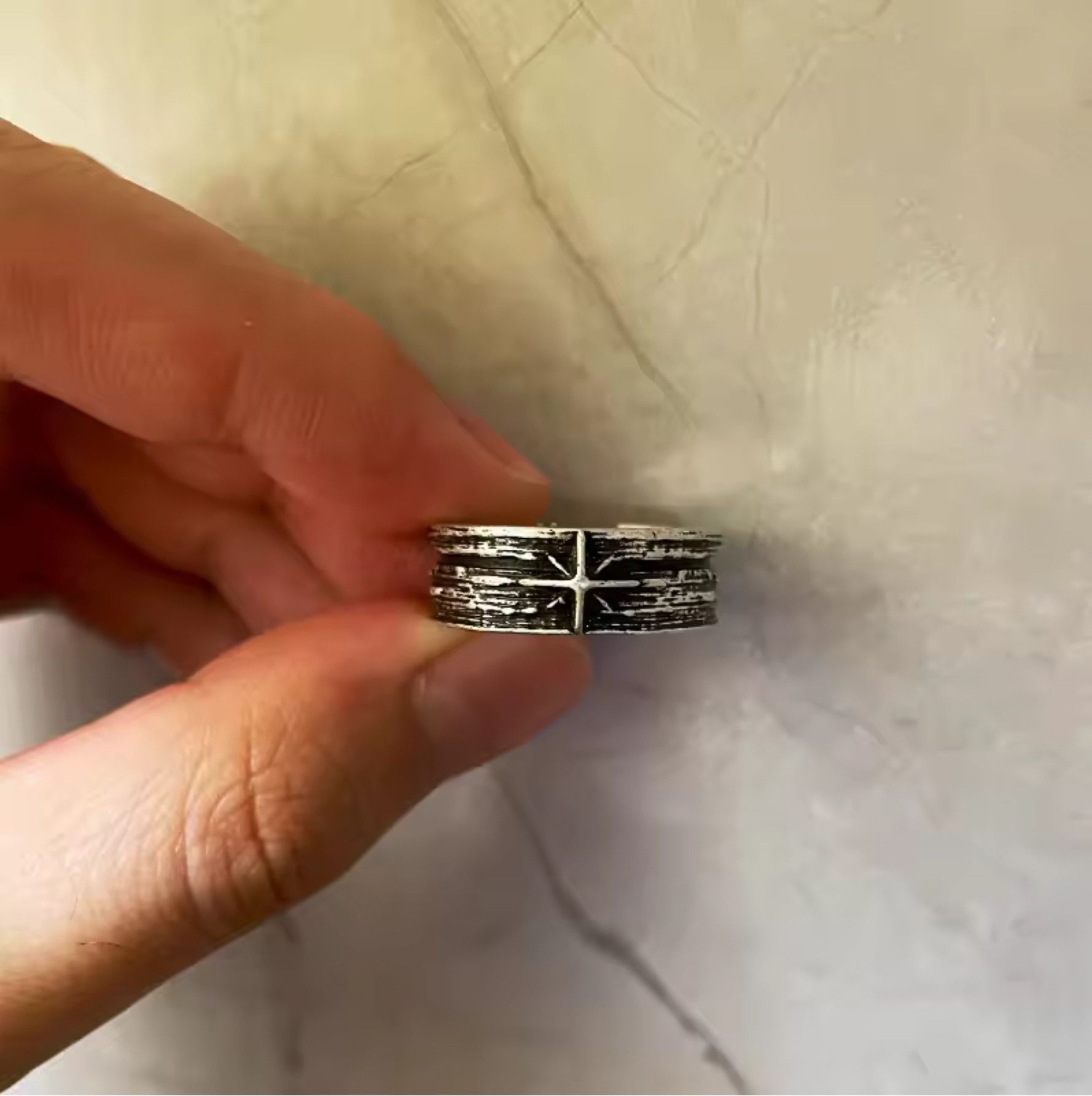 Jewelry Resizable Retro Stary Night Art Ring Ring Size ONE SIZE - 3 Thumbnail
