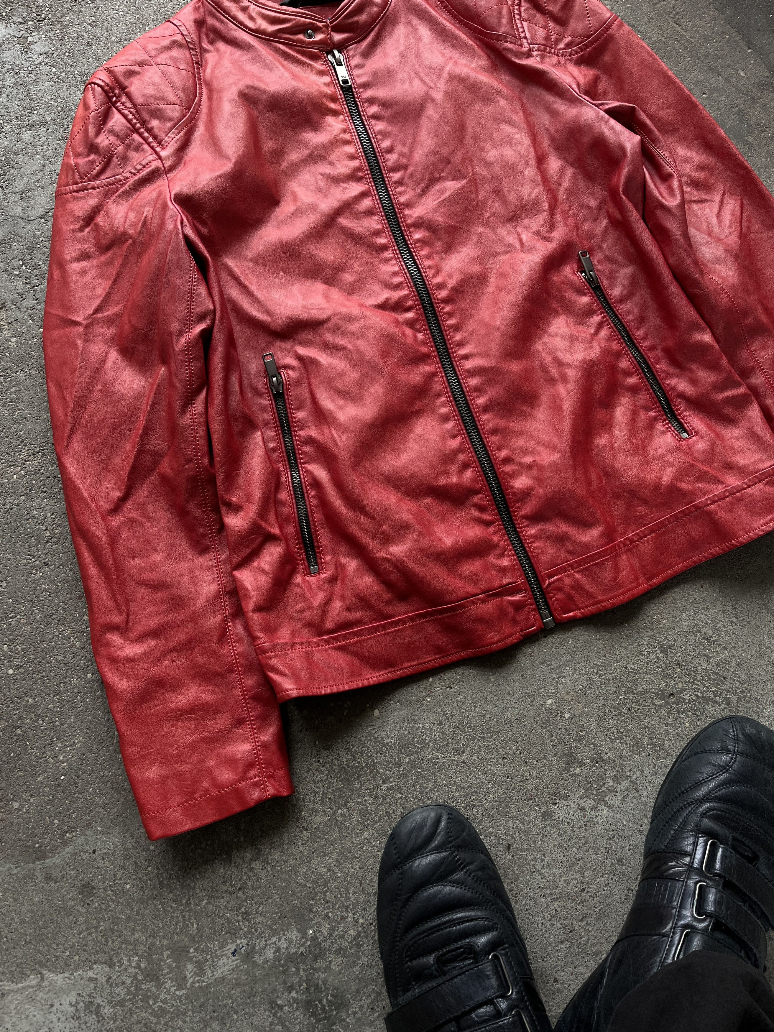Other Tyler Durden Fight Club red grunge jacket Size US S / EU 44-46 / 1 - 2 Thumbnail