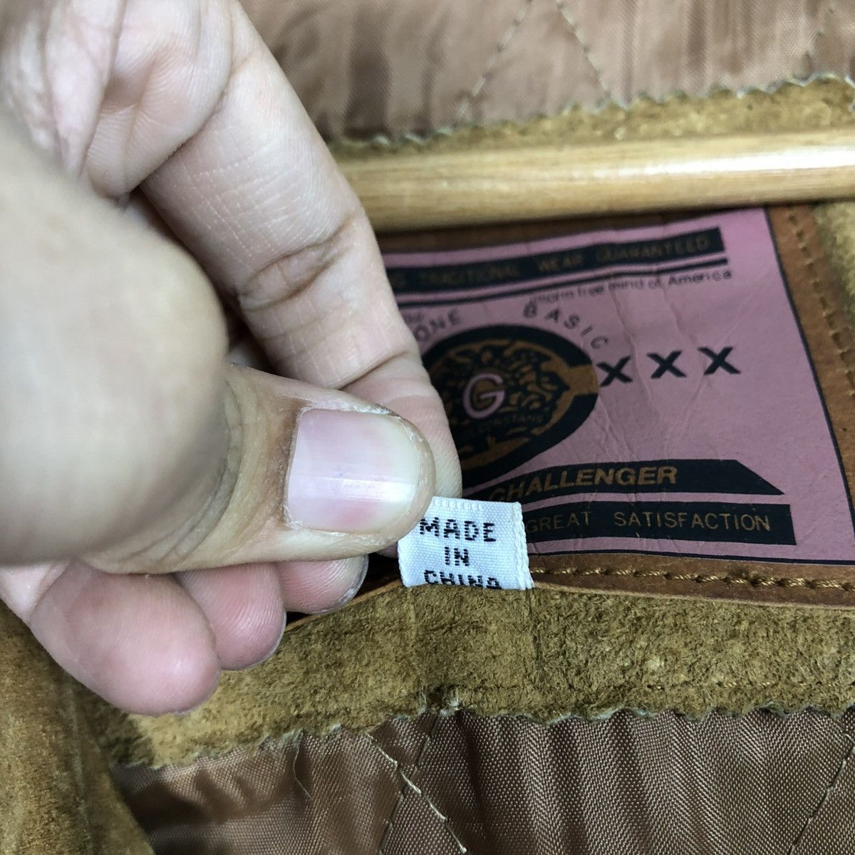 Japanese Brand 🔥VINTAGE BOMBER LEATHER JACKET GELEONE BASIC ISSEY MIYAKE Size US L / EU 52-54 / 3 - 21 Thumbnail