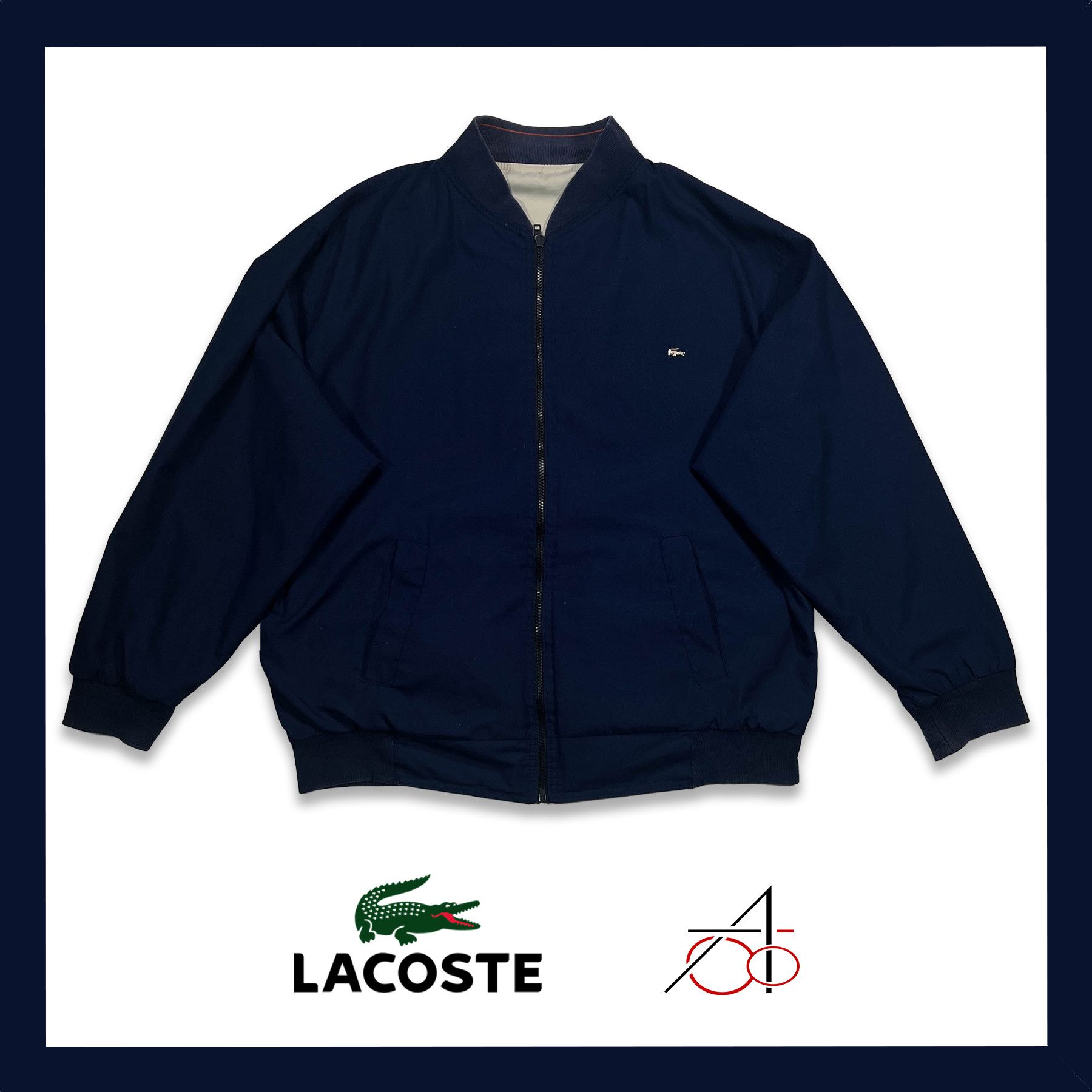 Lacoste Lacoste reversible bomber jacket • XL size Size US XL / EU 56 / 4 - 1 Thumbnail