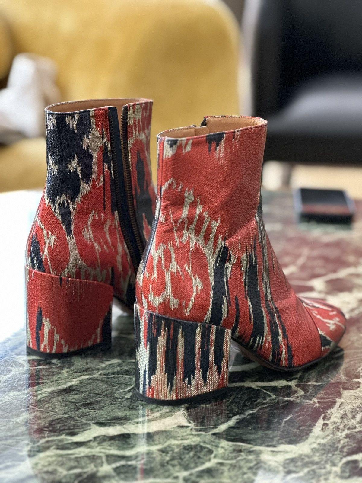 Dries Van Noten DVN Boots Heels Size US 7.5 / IT 37.5 - 1 Thumbnail