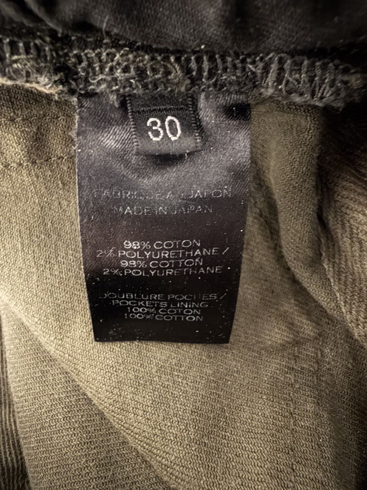 Balmain Balmain Green Cargo Denim Size US 30 / EU 46 - 4 Thumbnail