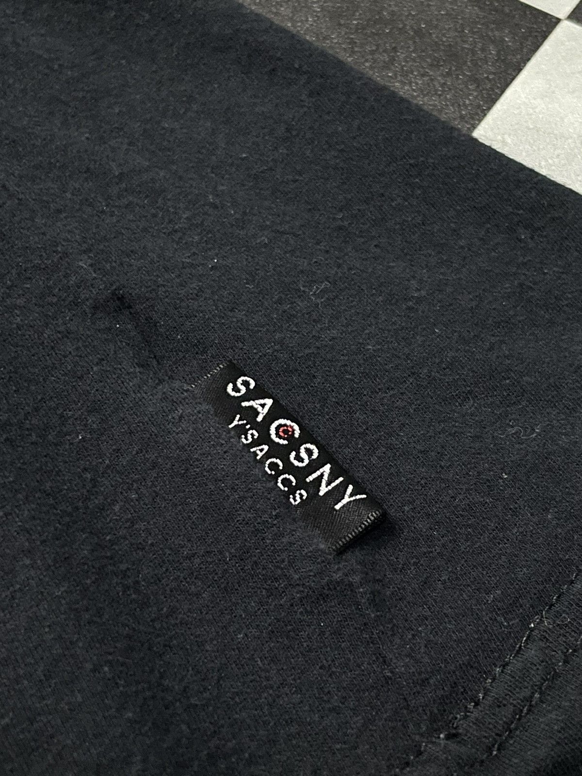 Vintage × Y's × Yohji Yamamoto Vintage Y’s accs Sacsny Yohji Yamamoto Cropped Tshirt Size US M / EU 48-50 / 2 - 6 Thumbnail