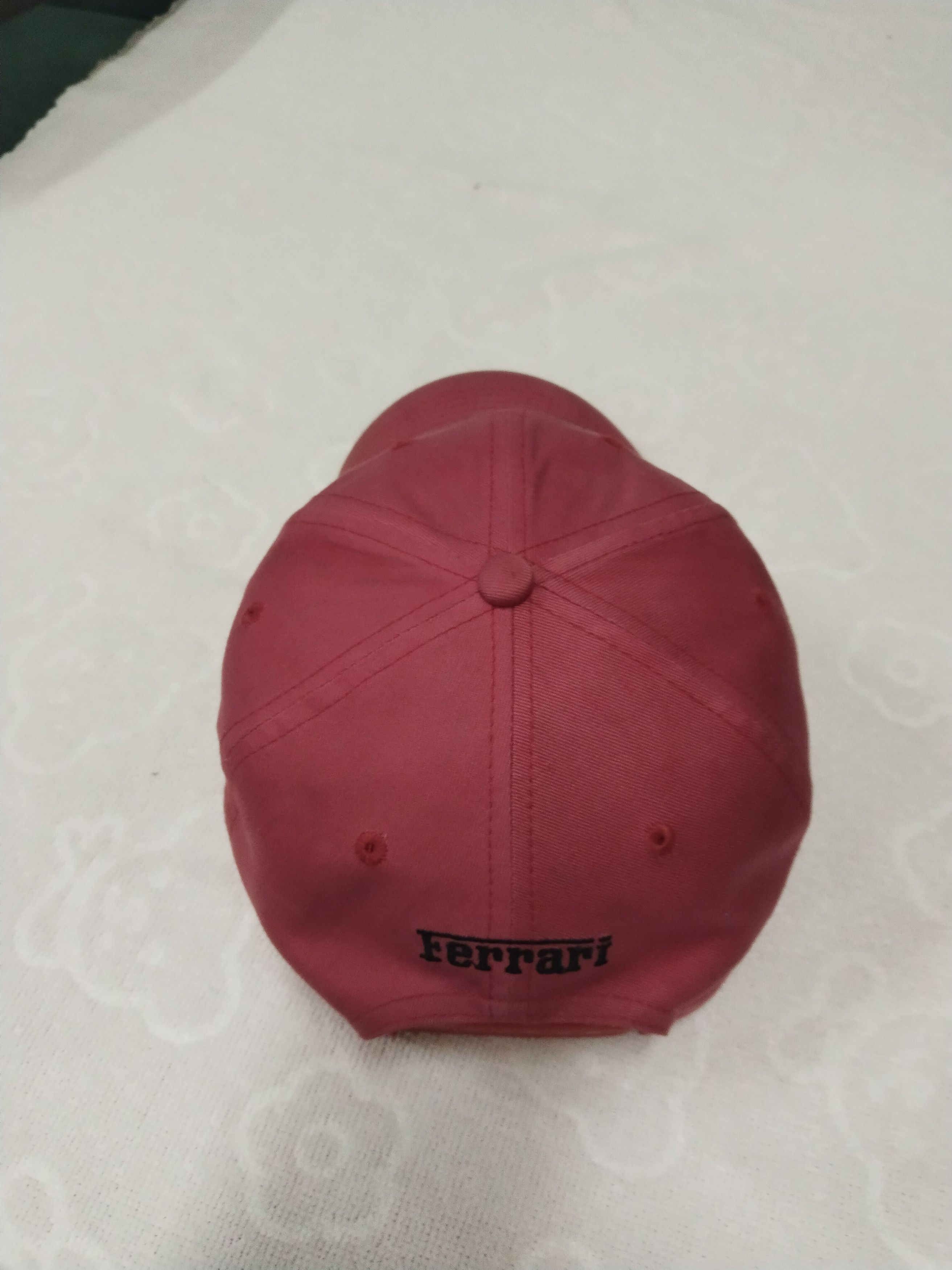 Ferrari VINTAGE BIG LOGO FERRARI RACING CAP HAT Size ONE SIZE - 5 Thumbnail
