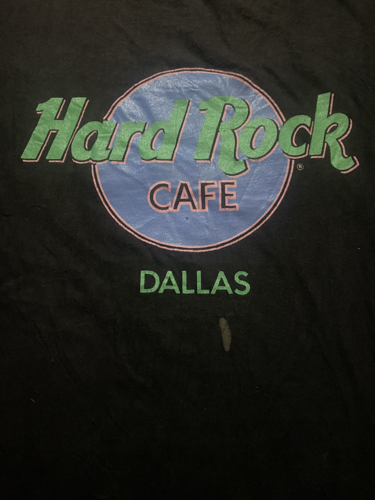 Hard Rock Cafe Vintage Hard Rock Cafe Dallas Iconic Big Logo T Shirt Size US XL / EU 56 / 4 - 2 Thumbnail