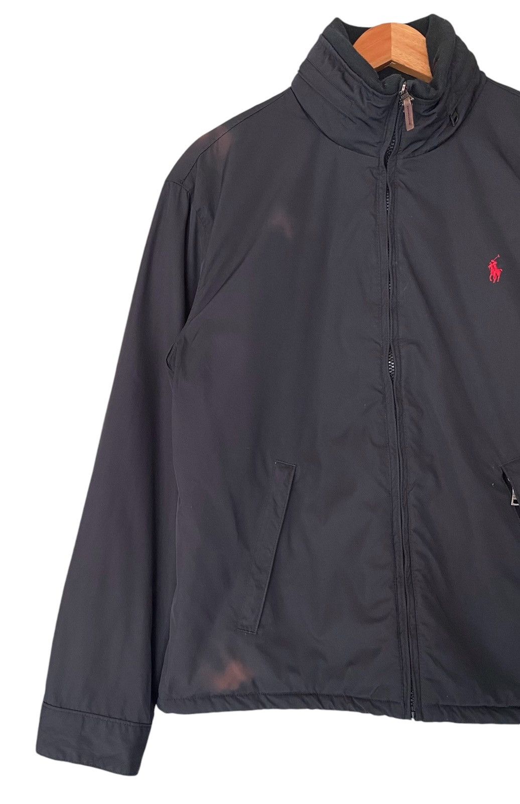 Polo Ralph Lauren Vintage POLO RALPH LAURENT Polyster Zipper Jacket Size US L / EU 52-54 / 3 - 3 Thumbnail