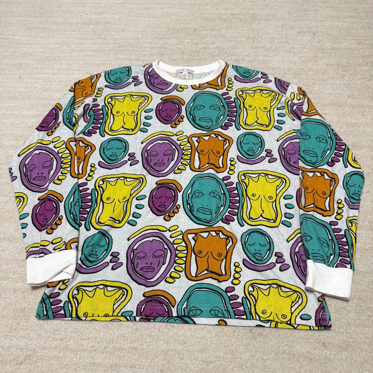 Other Patrick Church All Over You Shirt AOP Art Nude Abstract Size US M / EU 48-50 / 2 - 1 Thumbnail