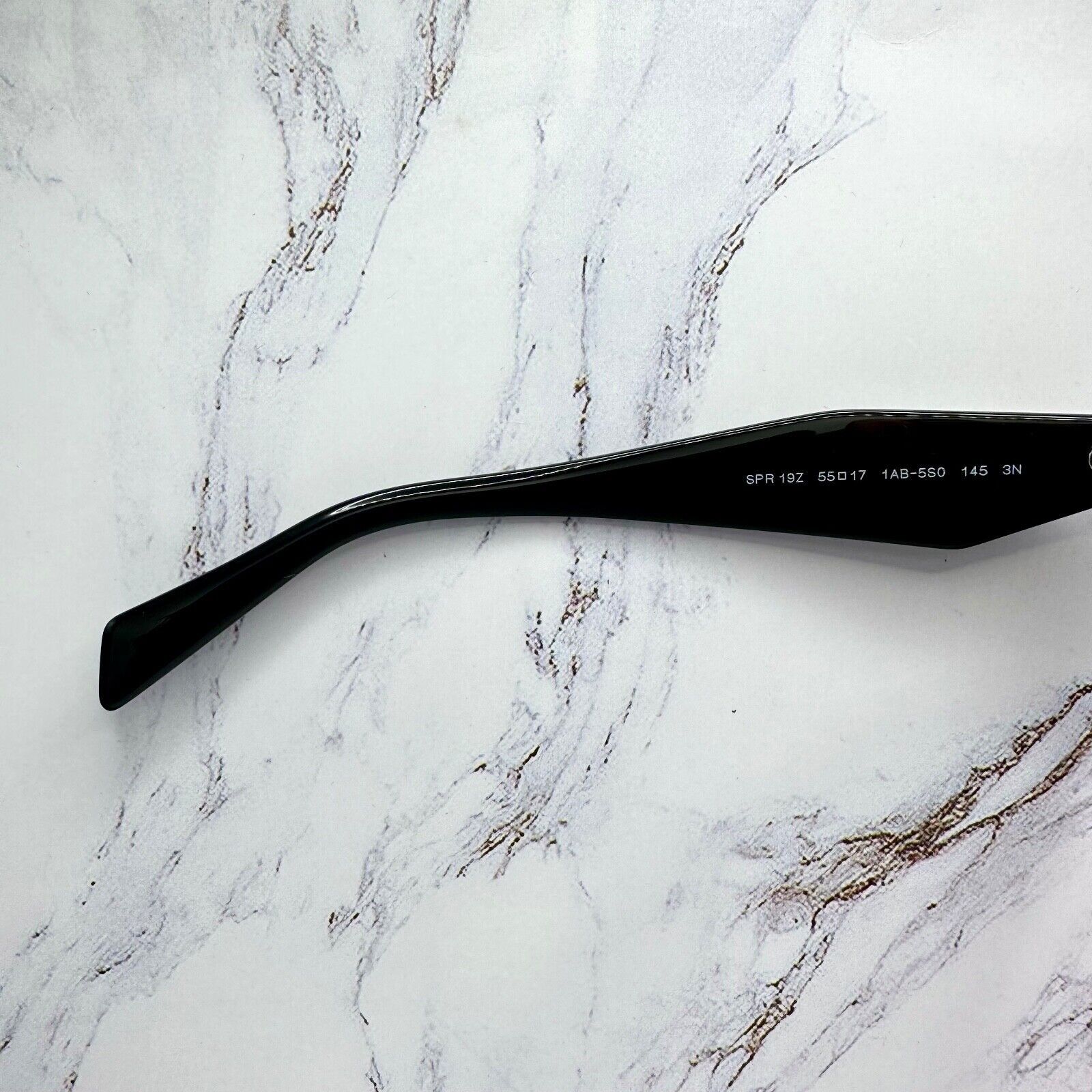 Prada New PRADA Sunglasses Black Symbole 100% Authentic Cat Eye Size ONE SIZE - 7 Thumbnail