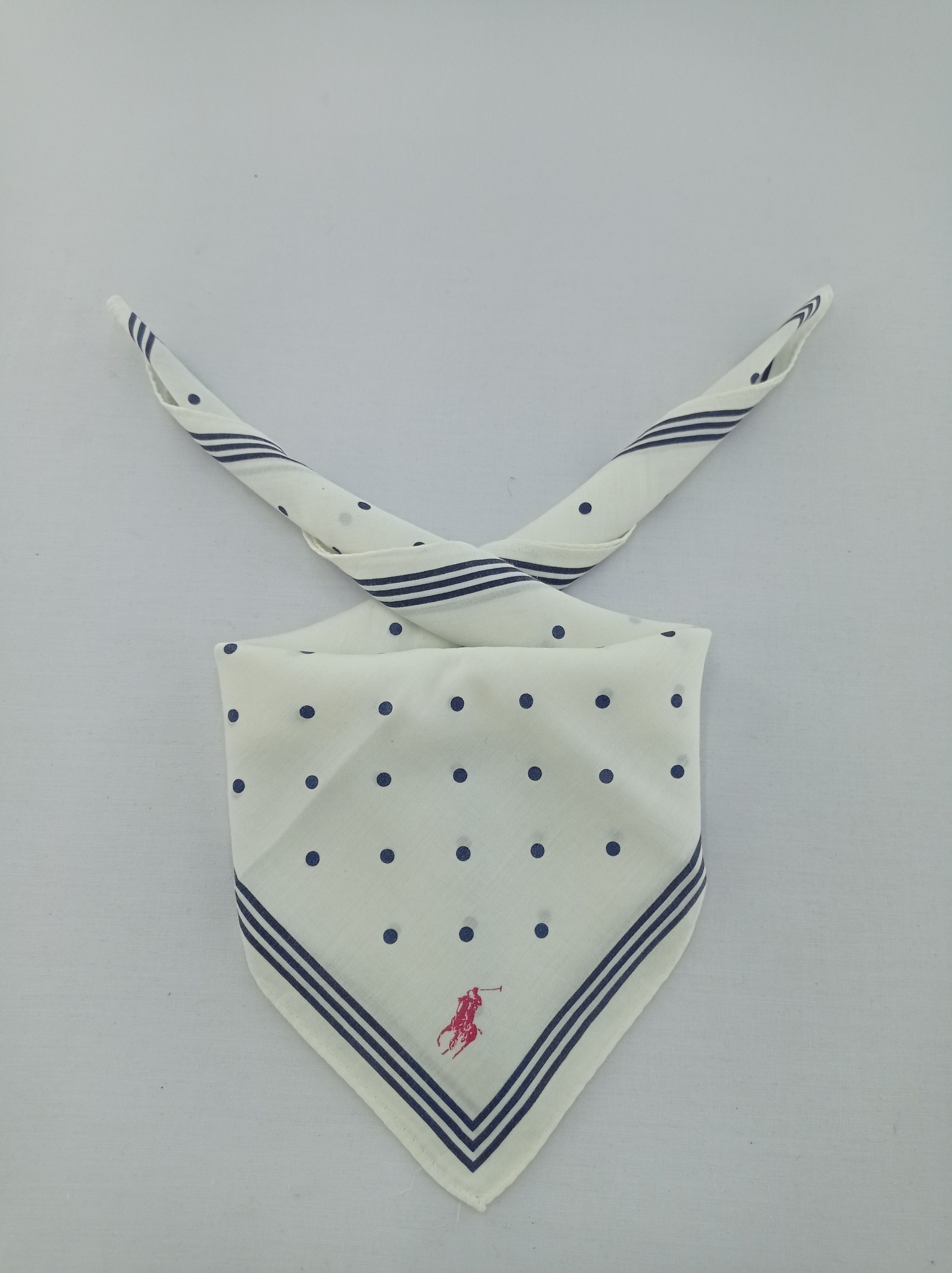 Polo Ralph Lauren × Vintage Polo Ralph Lauren Handkerchief / Neckwear / Bandana Size ONE SIZE - 1 Thumbnail