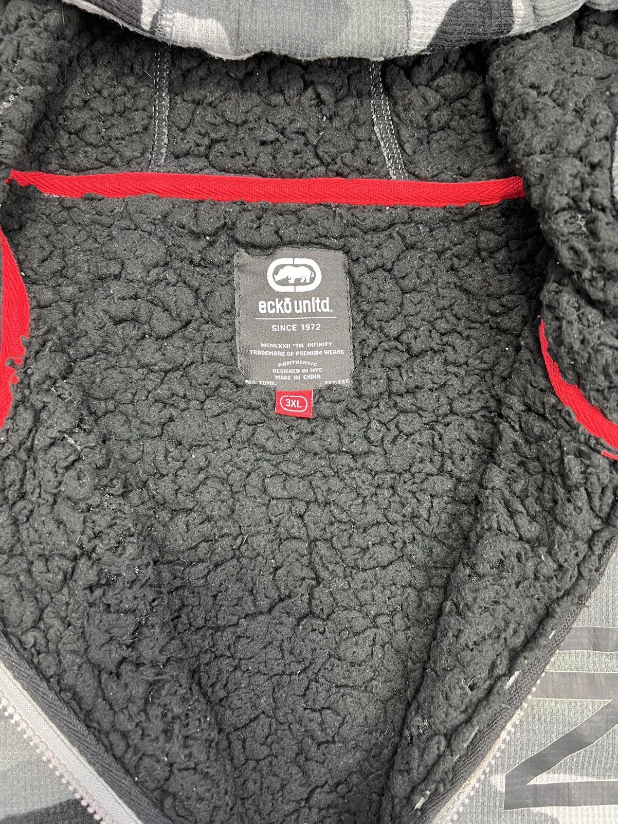 Ecko Unltd. 3XL Insulated Jacket Hoodie Ecko Unltd Hip Hop Fitted Inside Size US XXL / EU 58 / 5 - 3 Thumbnail