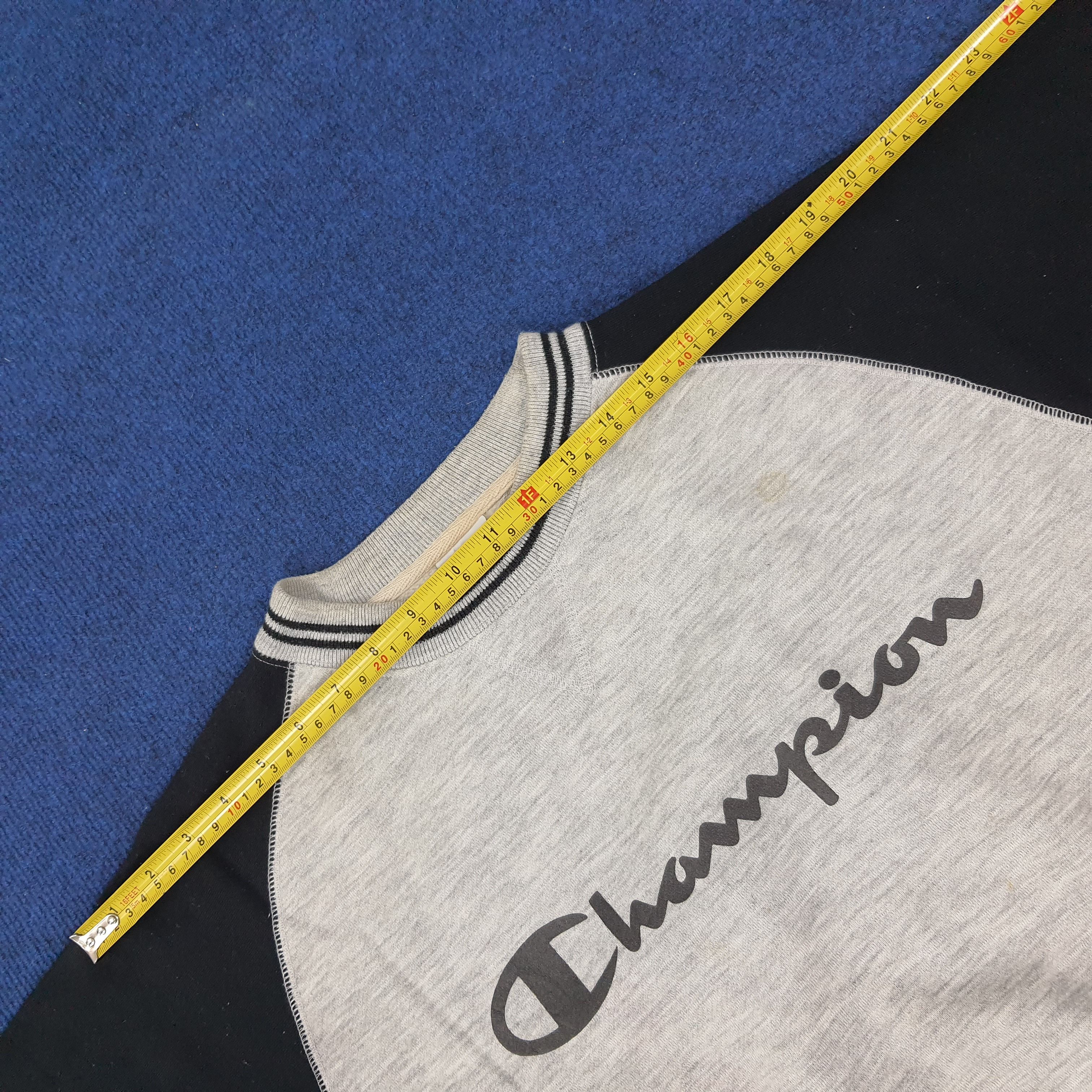 Champion × Vintage Vintage Champion USA Spell Out Raglan Sweatshirt C230N15 Size US M / EU 48-50 / 2 - 10 Thumbnail