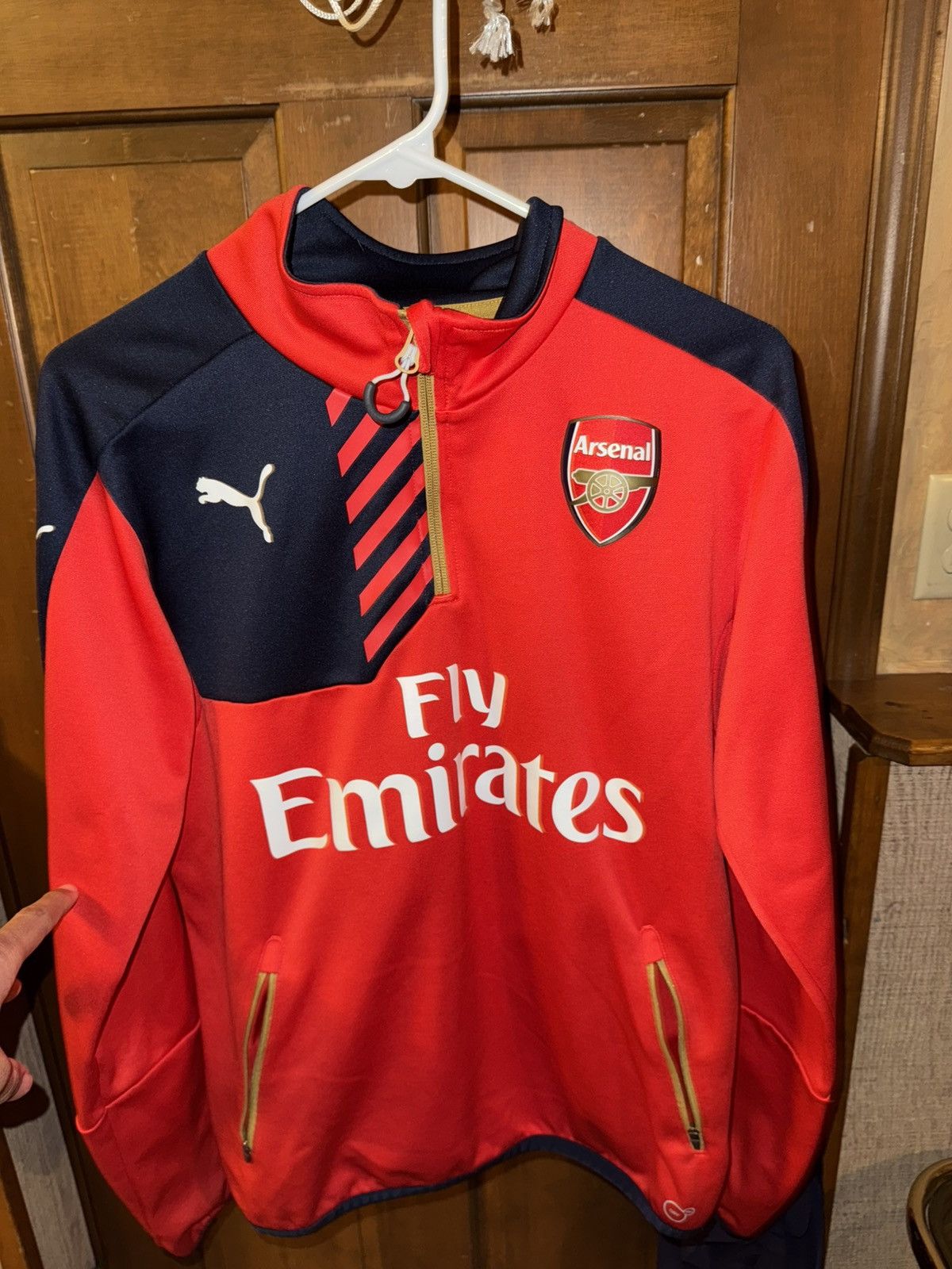 Puma Arsenal Puma Training Top Size US M / EU 48-50 / 2 - 1 Thumbnail