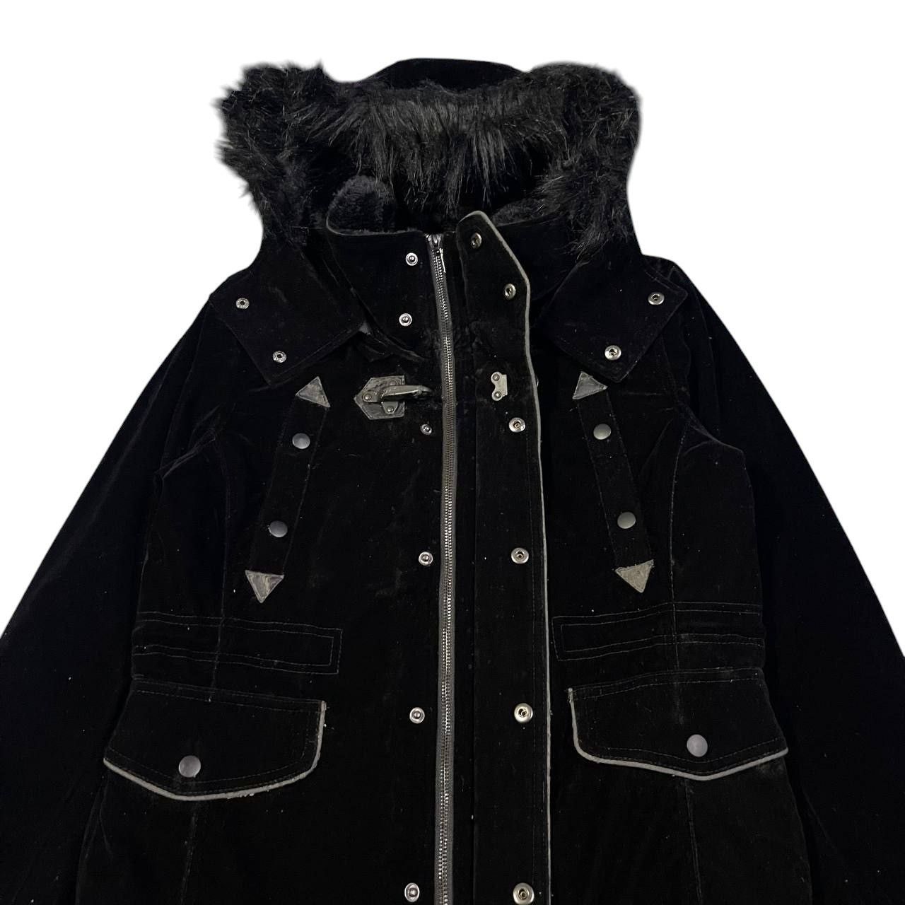 semanticdesign Vintage Semantic Designs Velvet Fur Jacket Size US M / EU 48-50 / 2 - 6 Thumbnail