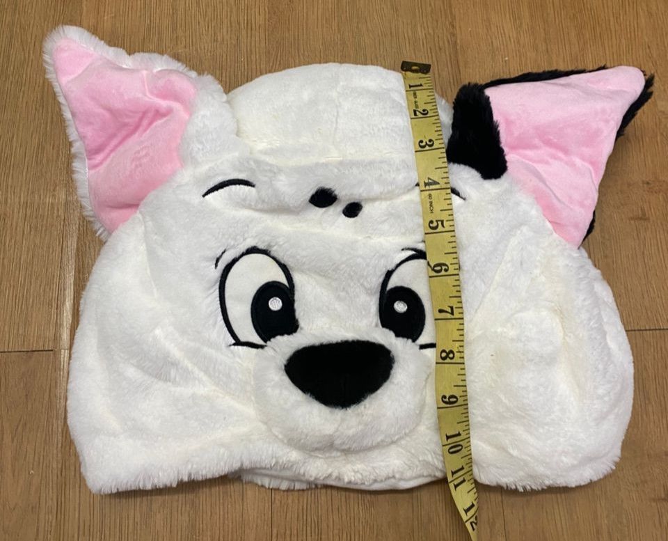 Disney Tokyo Disney Fan Cap Headband Plush 101 Dalmatians Japan Size ONE SIZE - 4 Thumbnail