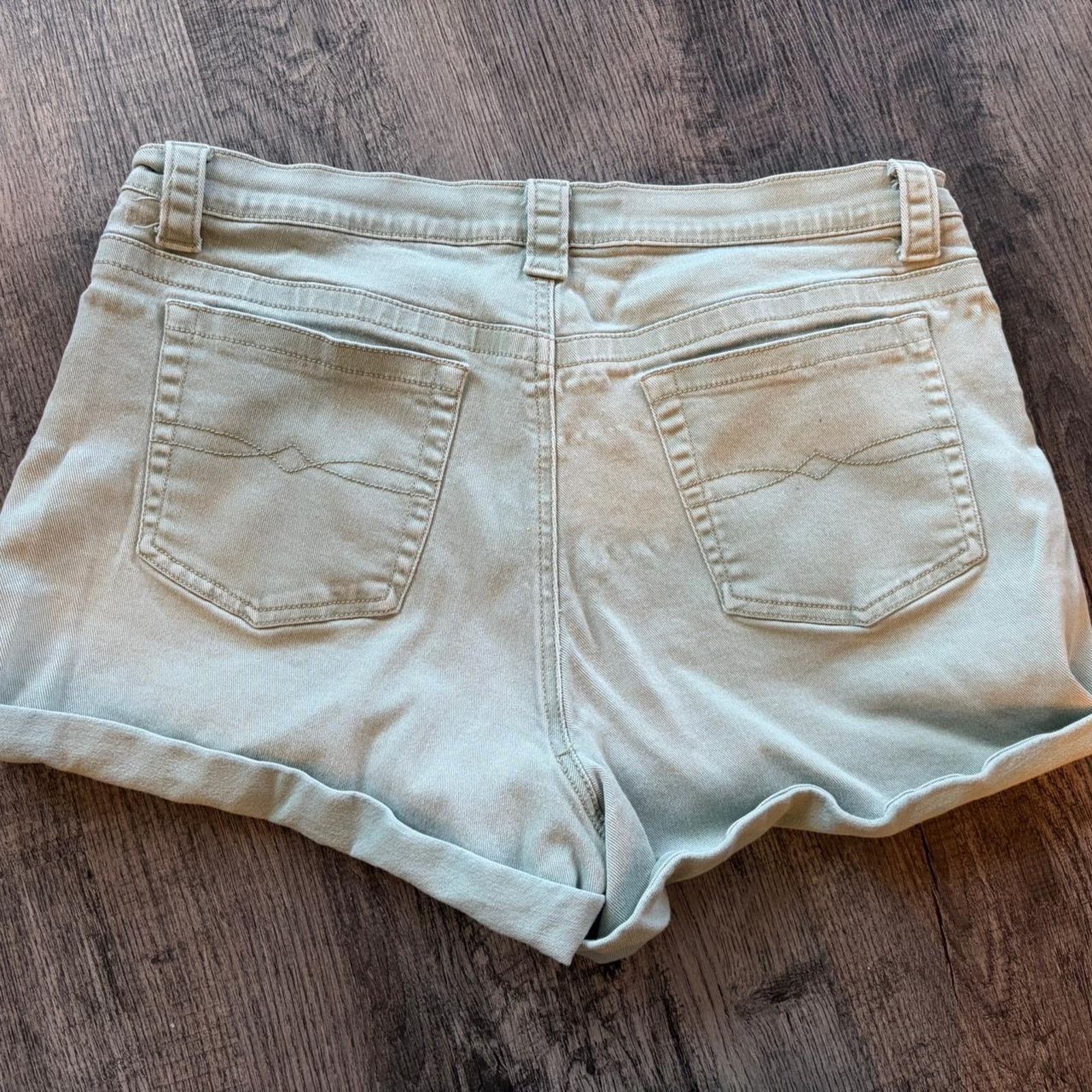 Faded Glory Faded glory pistachio denim shorts Size 36" / US 14 / IT 50 - 3 Thumbnail