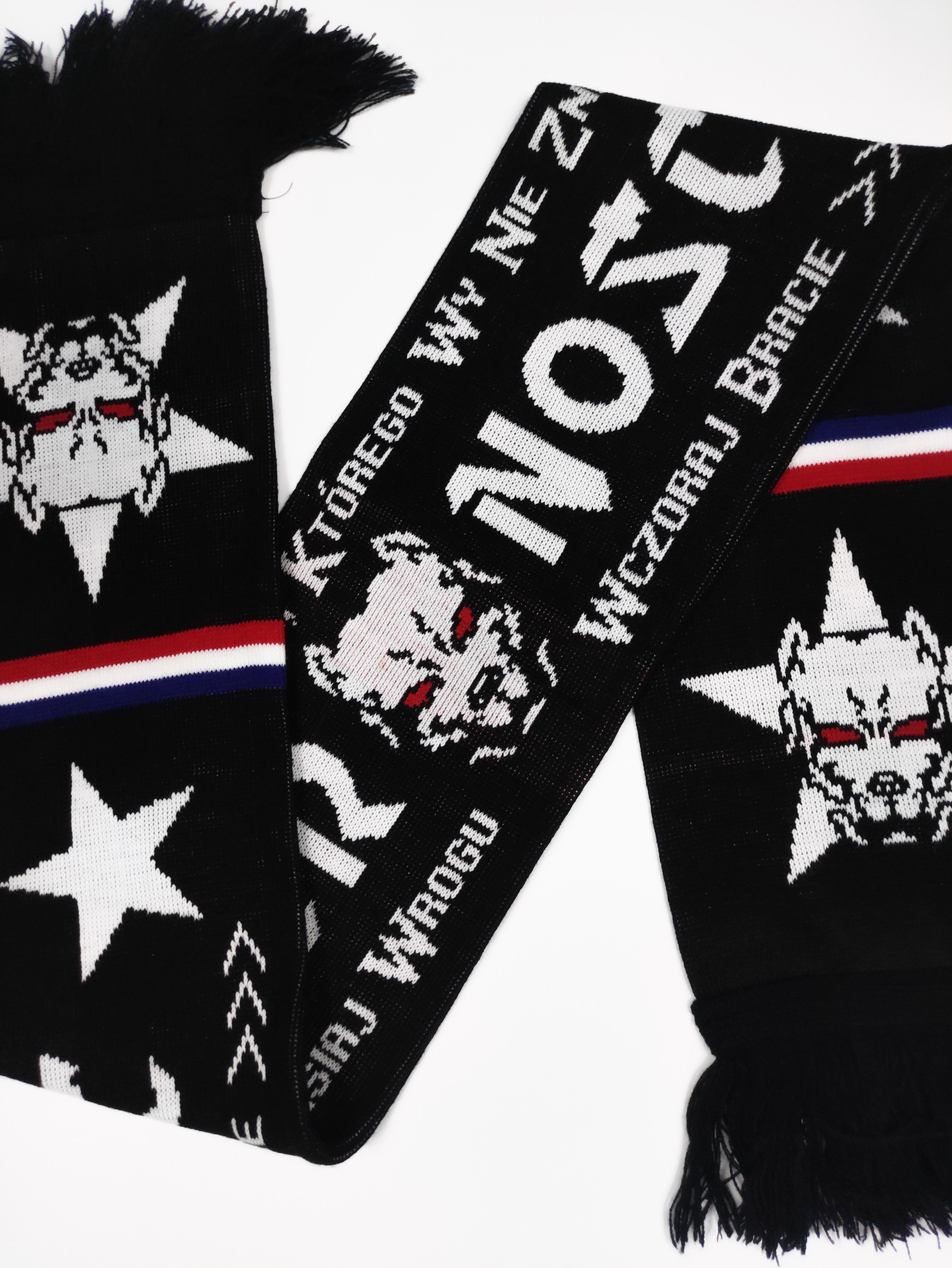 Other Wisła Kraków "Wierność" Scarf Fan Schal WRWE Ruch Widzew Size ONE SIZE - 4 Thumbnail