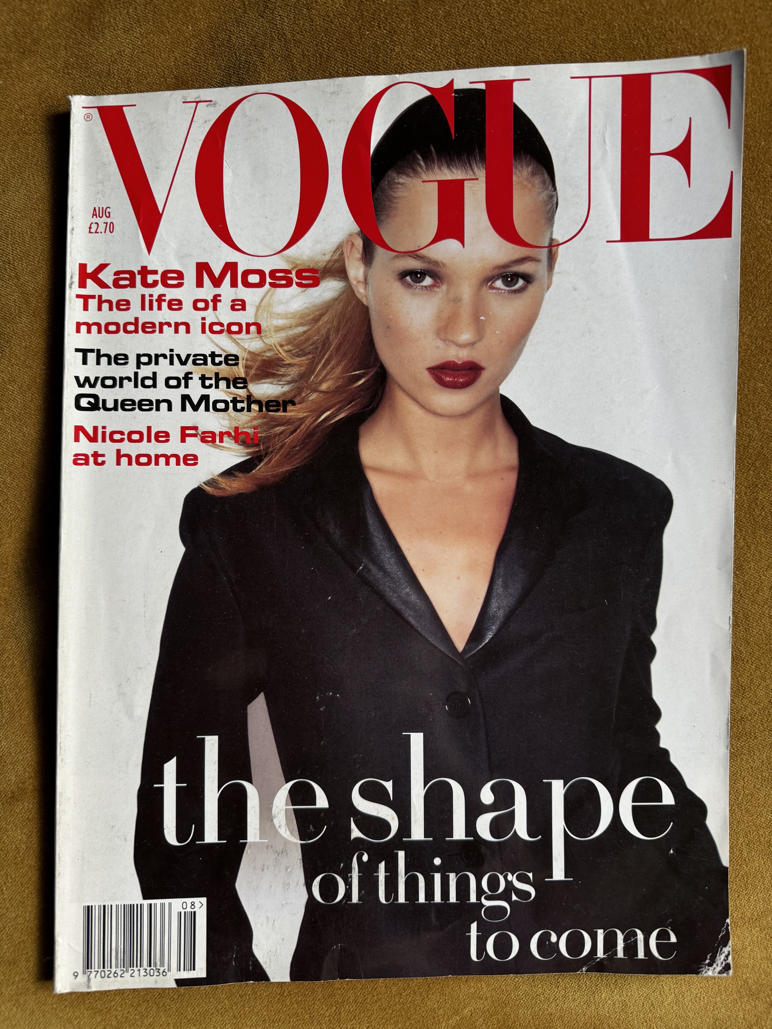 image of Vogue Magasine August 1994 Kate Moss in Mix, Women's