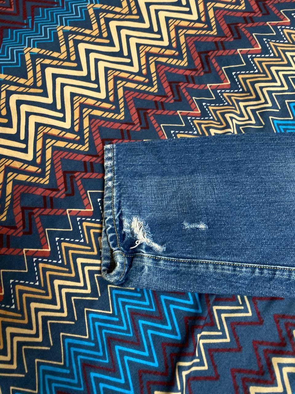 G-Star × Vintage Vintage G-Star Raw Distressed Tapered Jeans G-star 96 Y2K Size US 32 / EU 48 - 20 Thumbnail