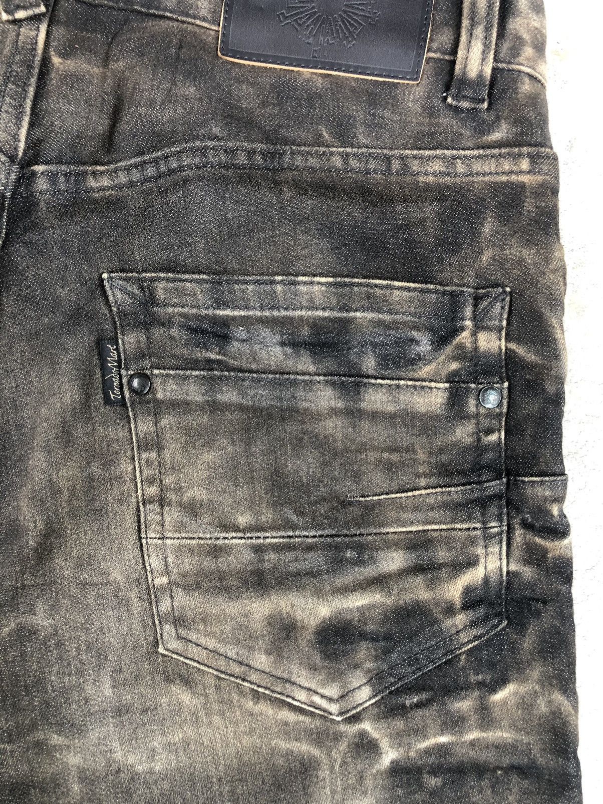 Tornado Mart Japanese Tornado Mart Mini Flare Distressed Jeans Size US 30 / EU 46 - 14 Thumbnail