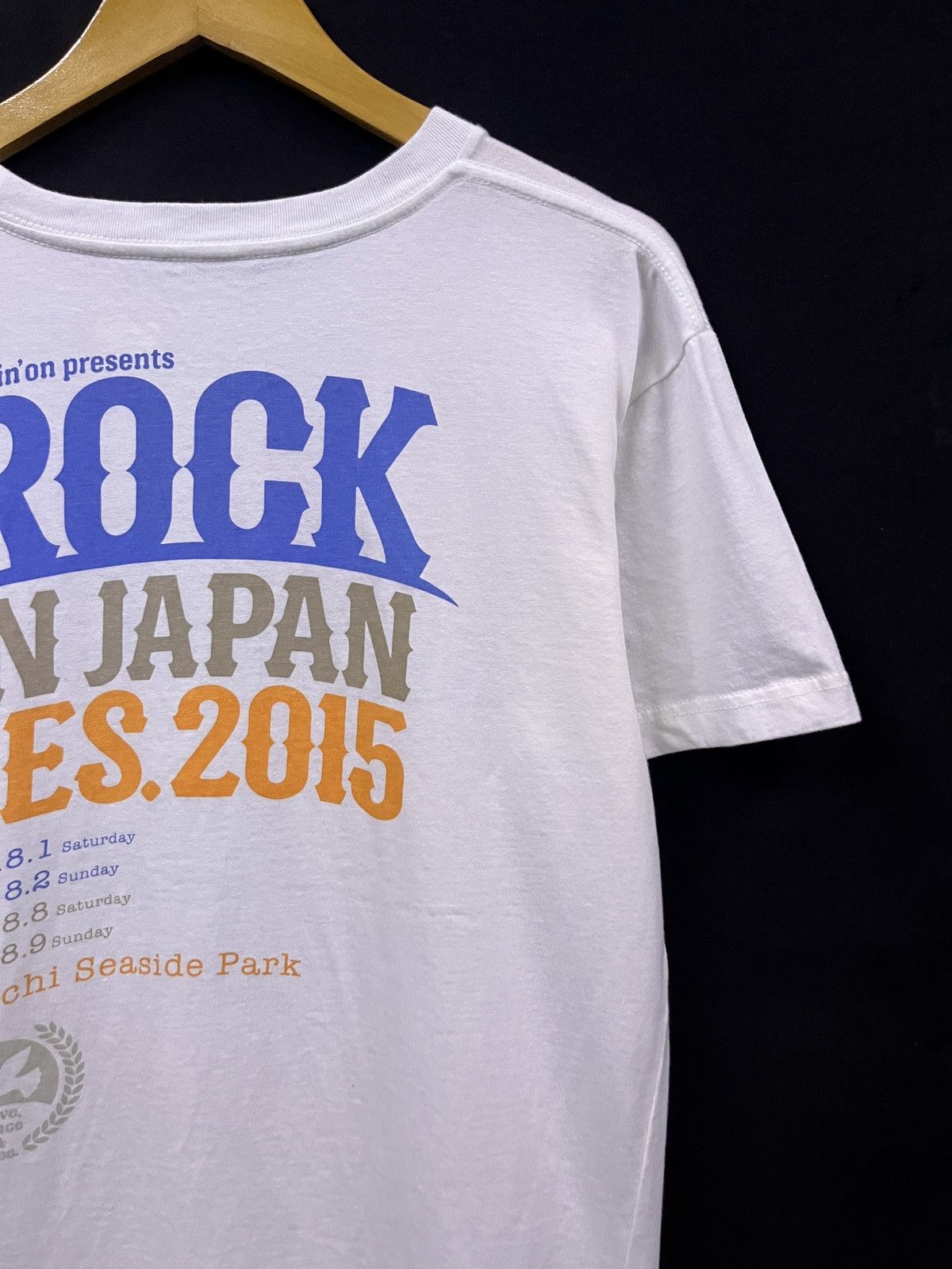 Vintage VINTAGE MONSTER ROCK IN JAPAN FEST 2015 TSHIRT Size US M / EU 48-50 / 2 - 6 Thumbnail